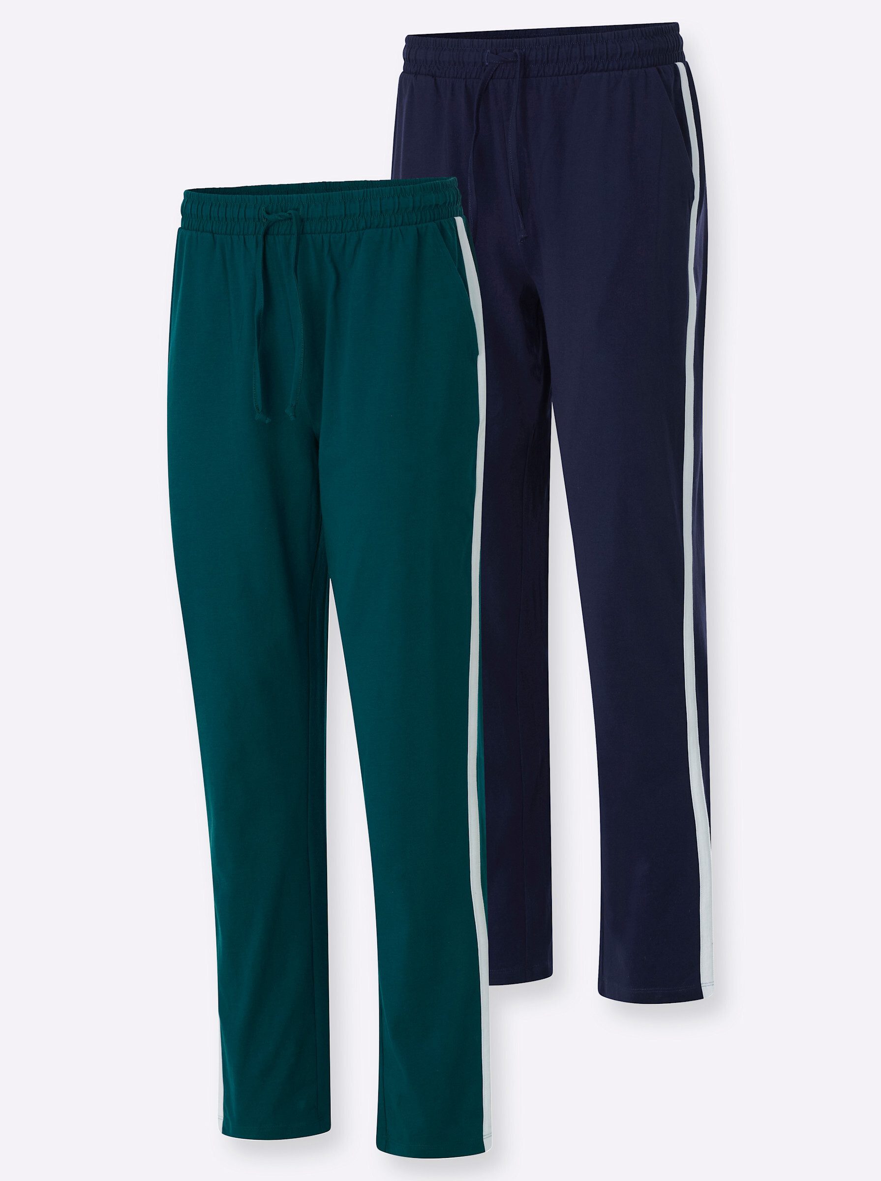 Sieh an! Jogginghose Freizeithose (2-tlg)