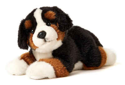 Uni-Toys Kuscheltier Welpe, liegend - versch. Hunde - 23/24 cm (Длина) - Plüsch, Plüschtier, zu 100 % recyceltes Füllmaterial