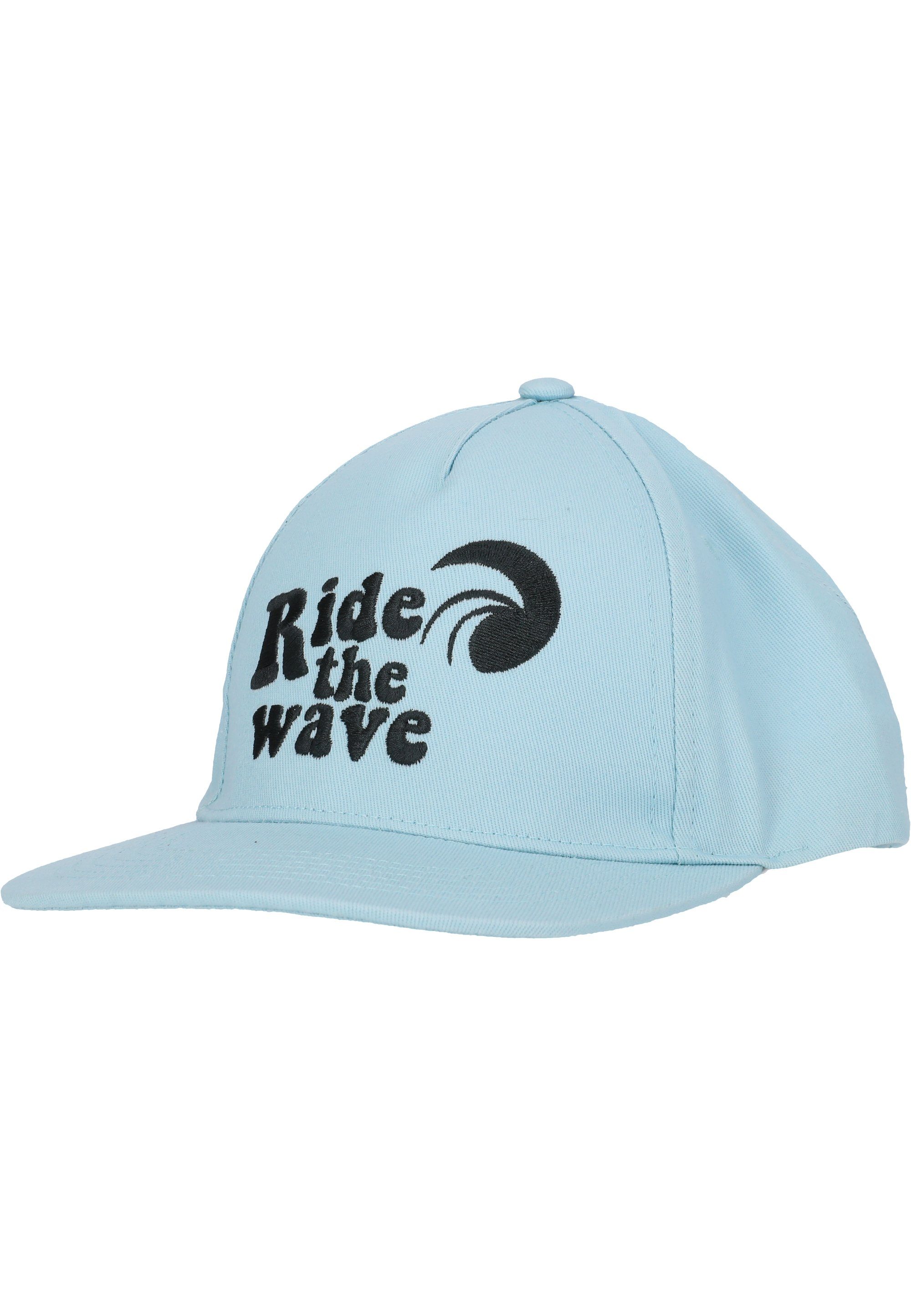 ZIGZAG stylischer blau Cap mit Baseball Dicaprio Stickerei