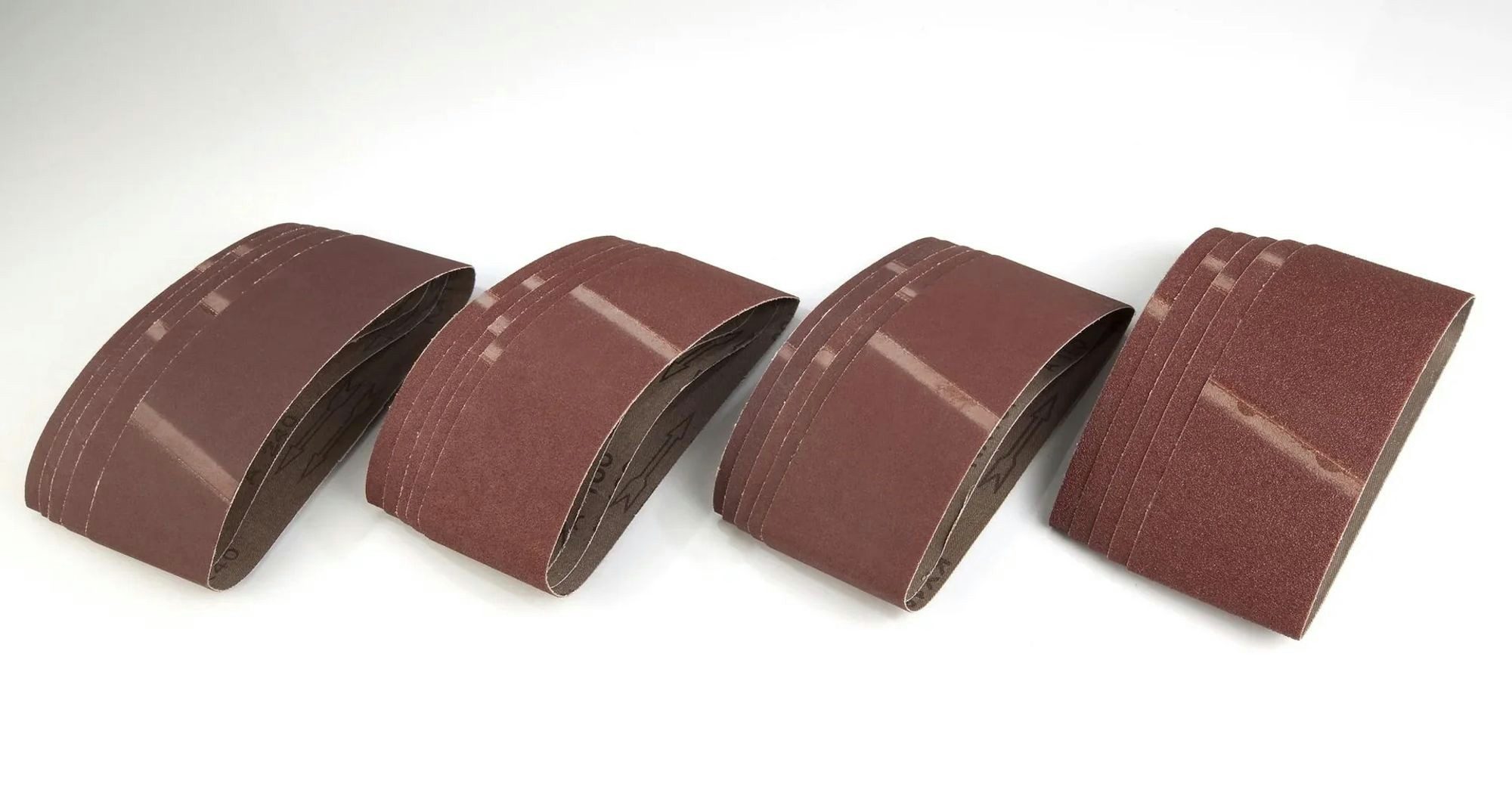 Westfalia Werkzeug Schleifband Schleifband-Set 75 x 457 mm, 20-teilig