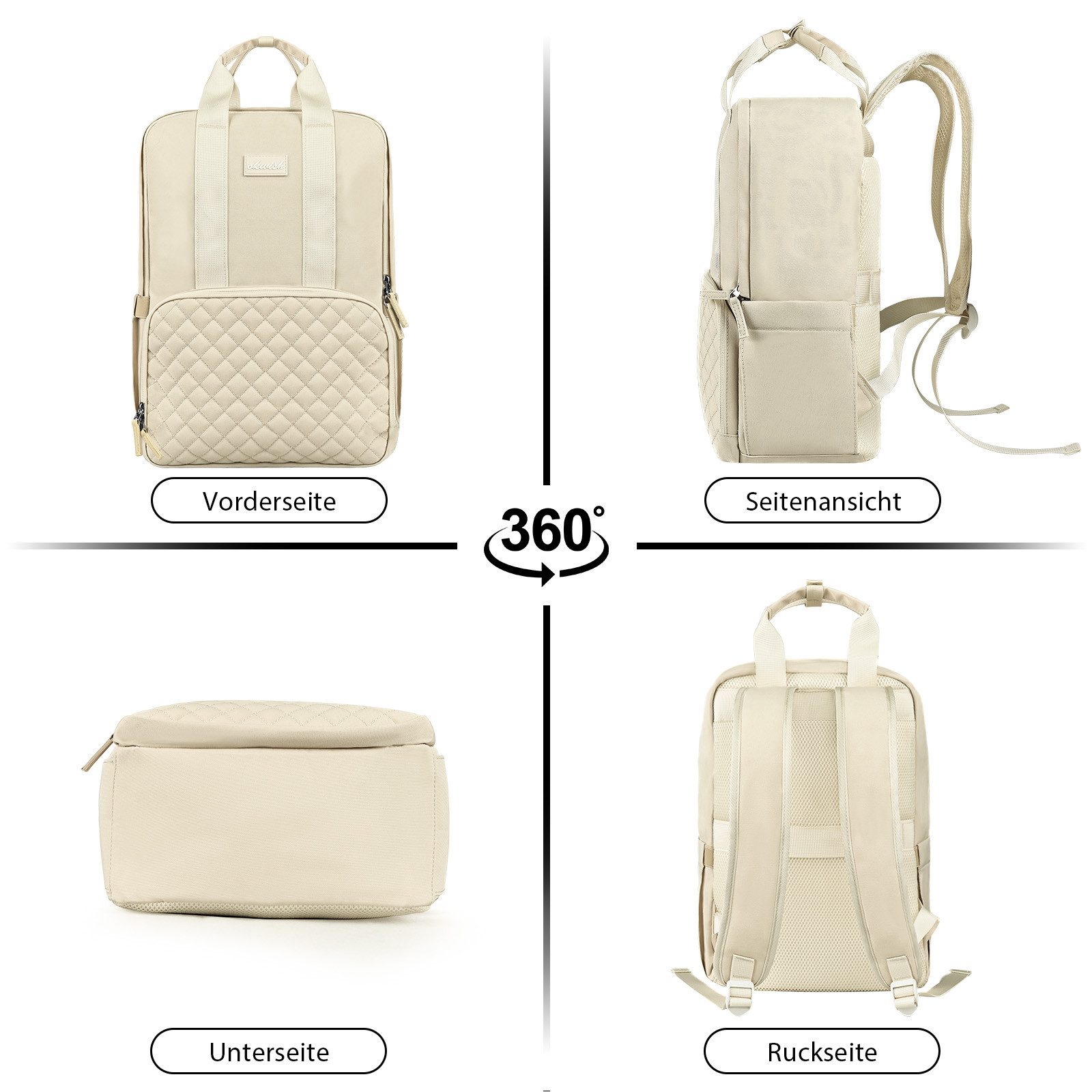 OKWISH Laptoprucksack Rucksäcke Schulrucksack Reiserucksack (Großzügiger Ox günstig online kaufen