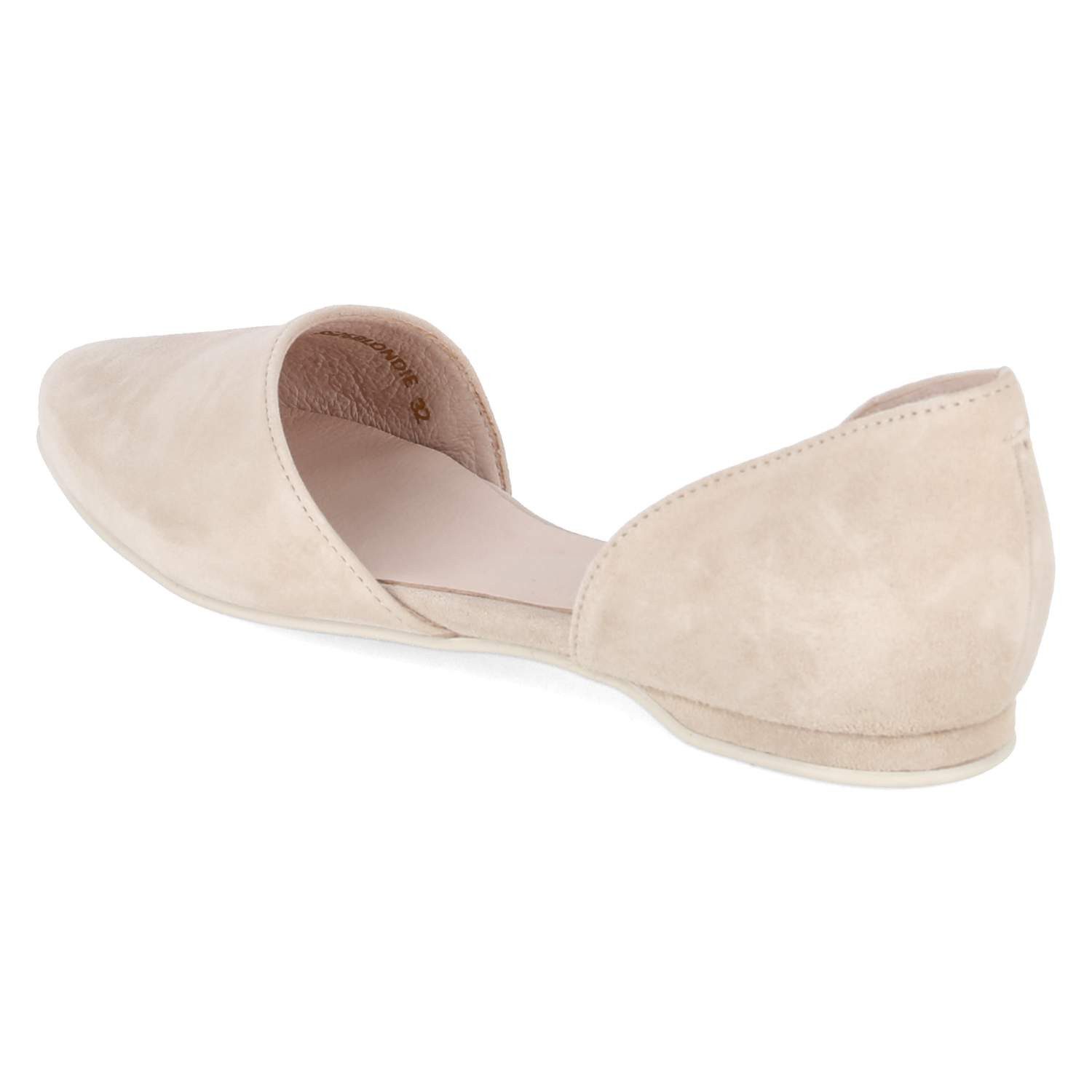 Apple of Eden Apple of Eden BLONDIE 32 sahara Damen Rauleder beige Ballerina