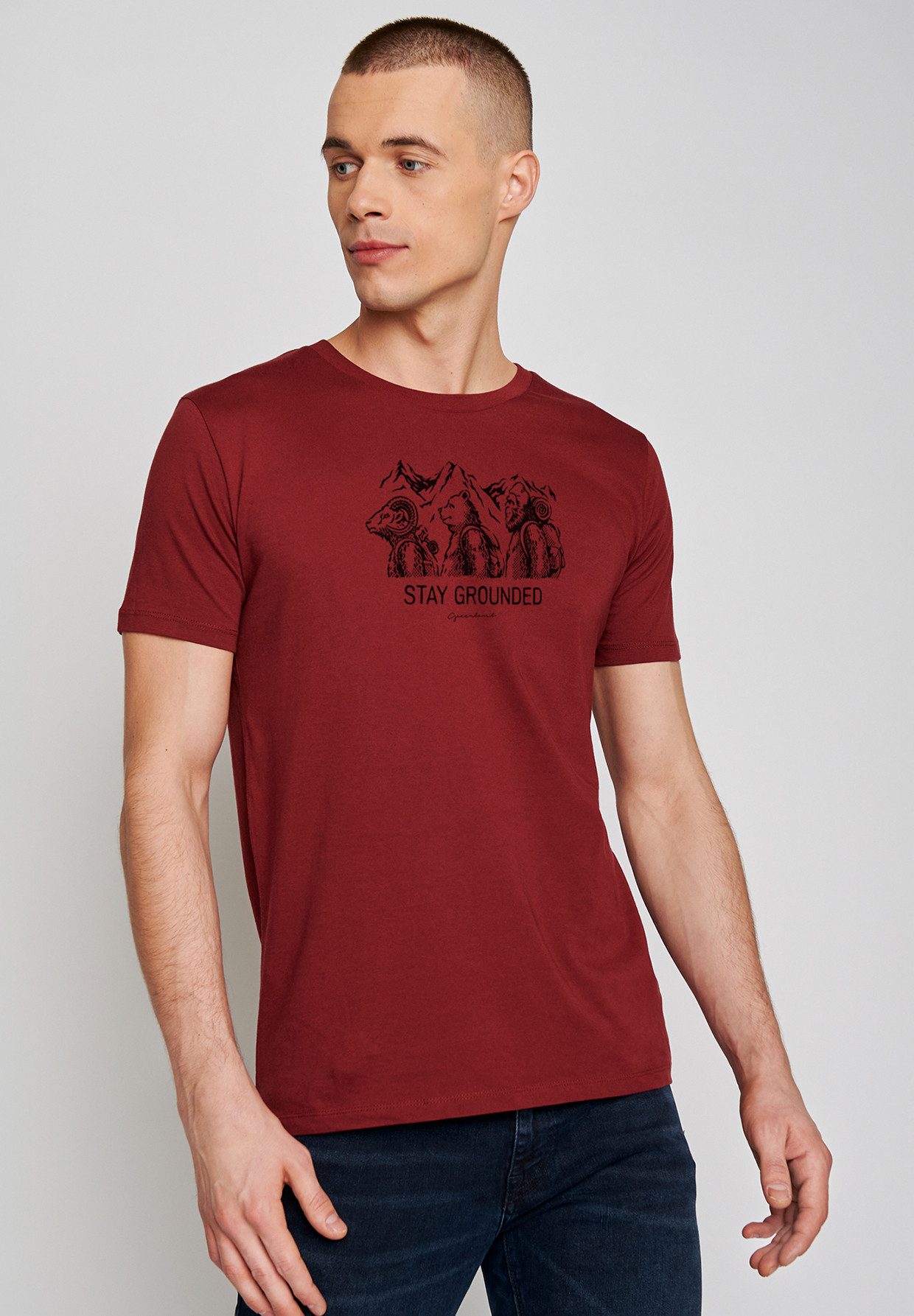 T-Shirt Guide Animal Stay Grounded Motiv Tiere