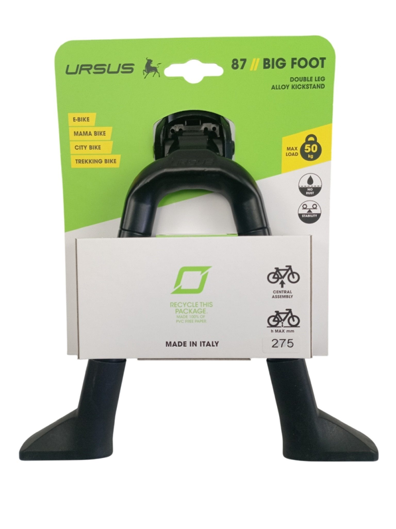 maxxi4you Fahrrad-Doppelständer Fahrrad Doppelständer Ursus "Big Foot" - inkl. maxxi4you Reflexband