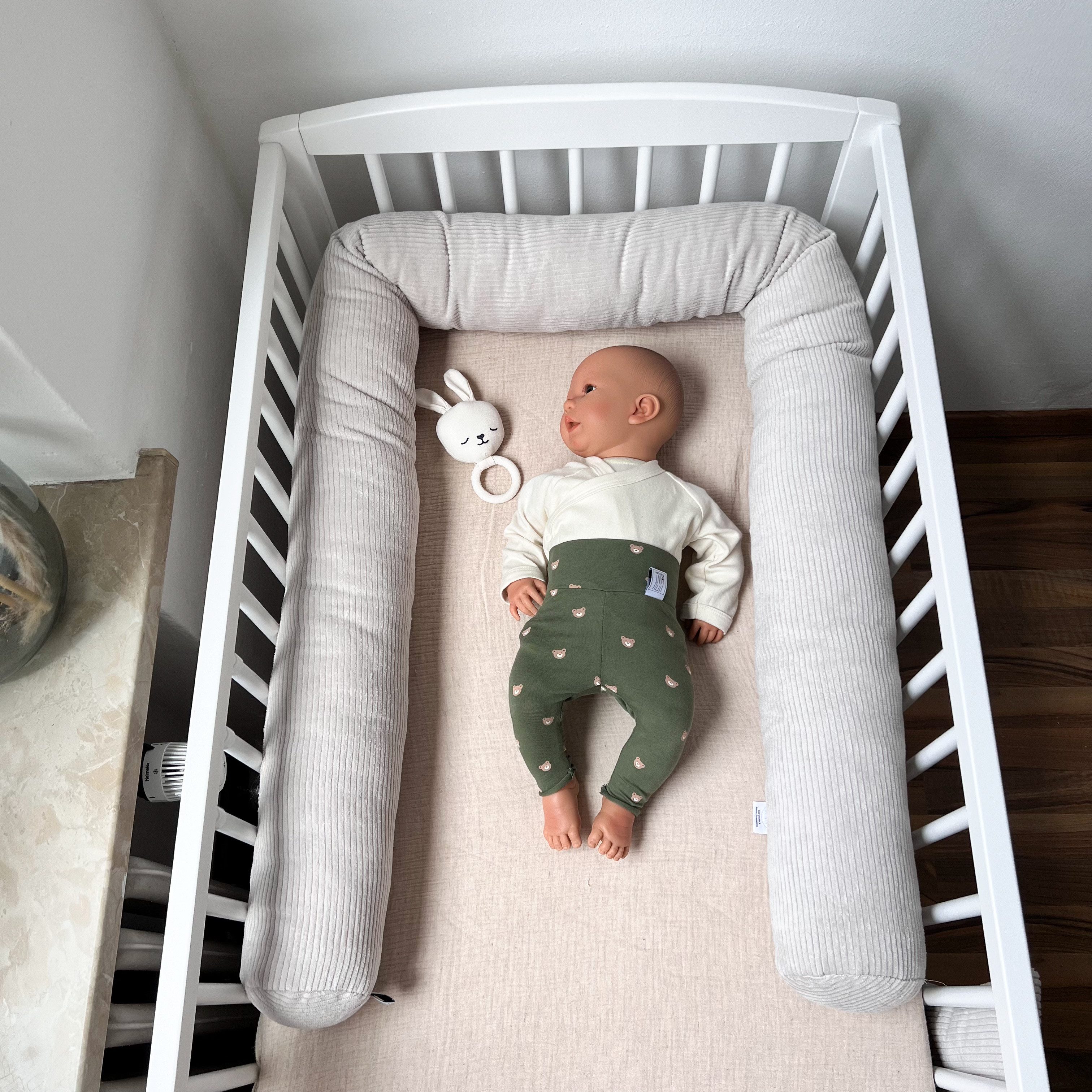 LittleANTunique Nestchenschlange Wickeltischumrandung I Bettschlange Cord b günstig online kaufen