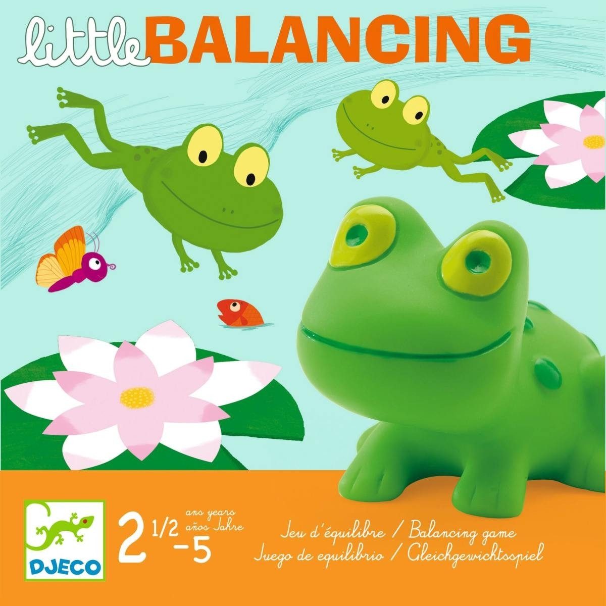 DJECO Lernspielzeug Erste Spiele: Little Balancing Erstes Spiel für Kinder mit Lernwert, Erstes Spiel