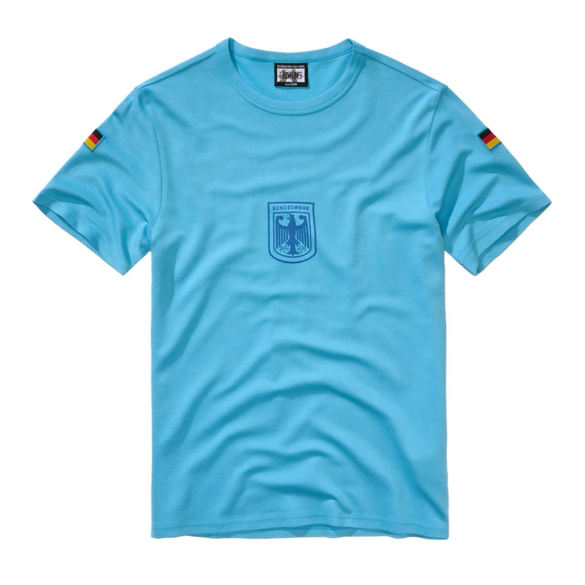 BWuM T-Shirt BWuM Bundeswehr Sportshirt mit Flaggen & Adler