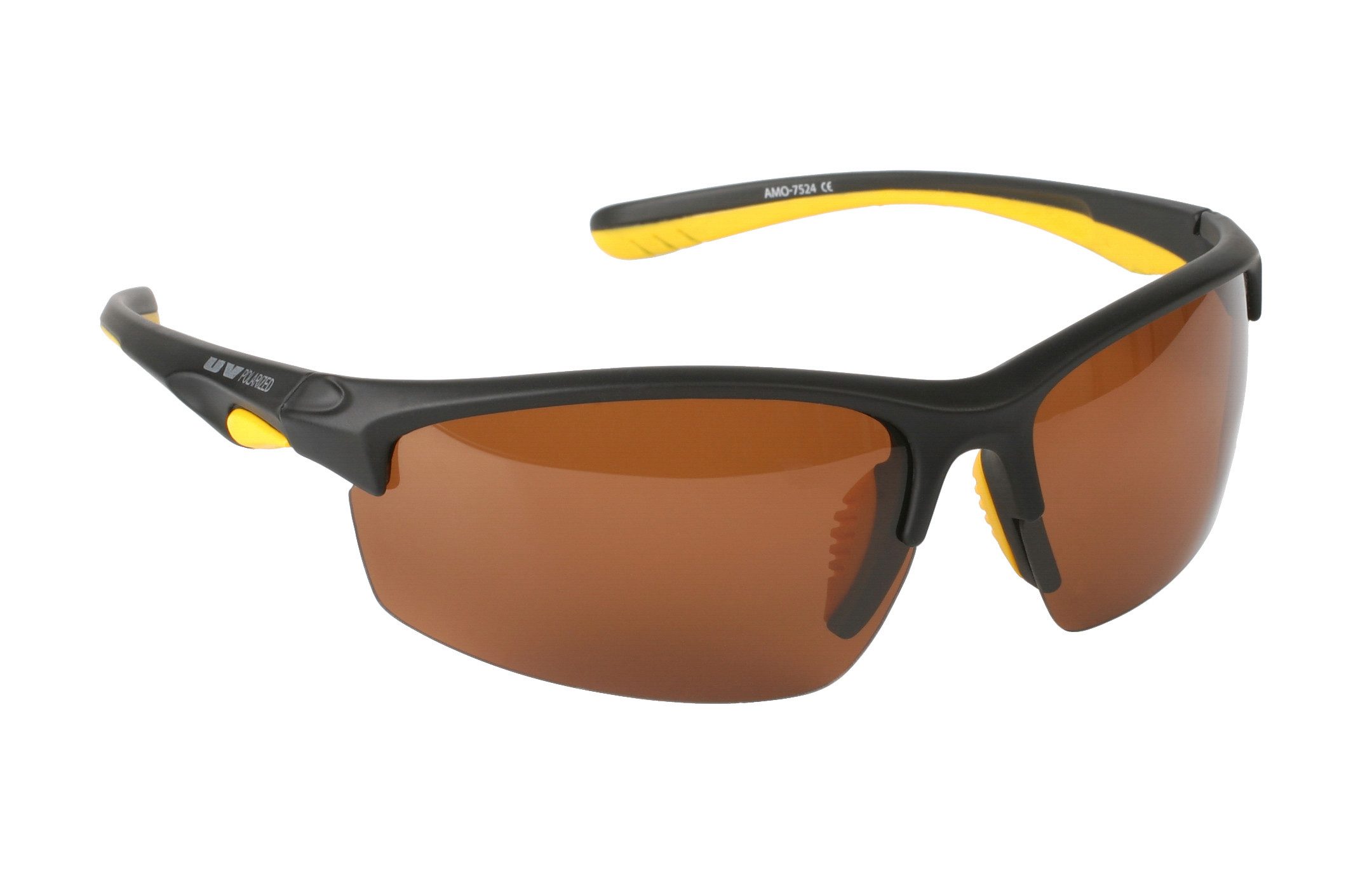 MIKADO Total Fishing Sonnenbrille Sonnenbrille Damen Herren - Polarisiert 7524 Braun von MIKADO FISHING (1-St)