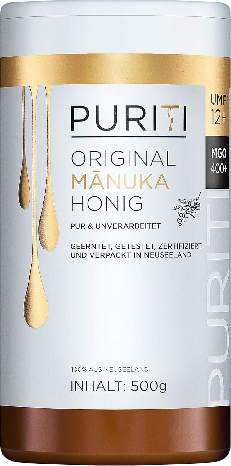 PURITI Honig Manuka-Honig MGO 400+, 500 g, 1 St.