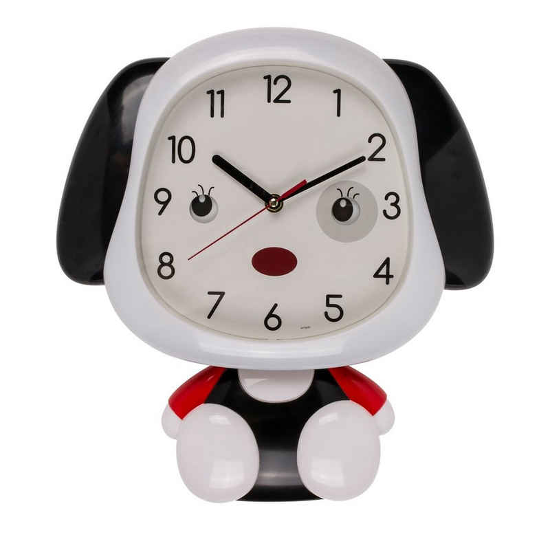 HTI-Living Wanduhr Wanduhr für Kinder Hund (Kinderuhr)