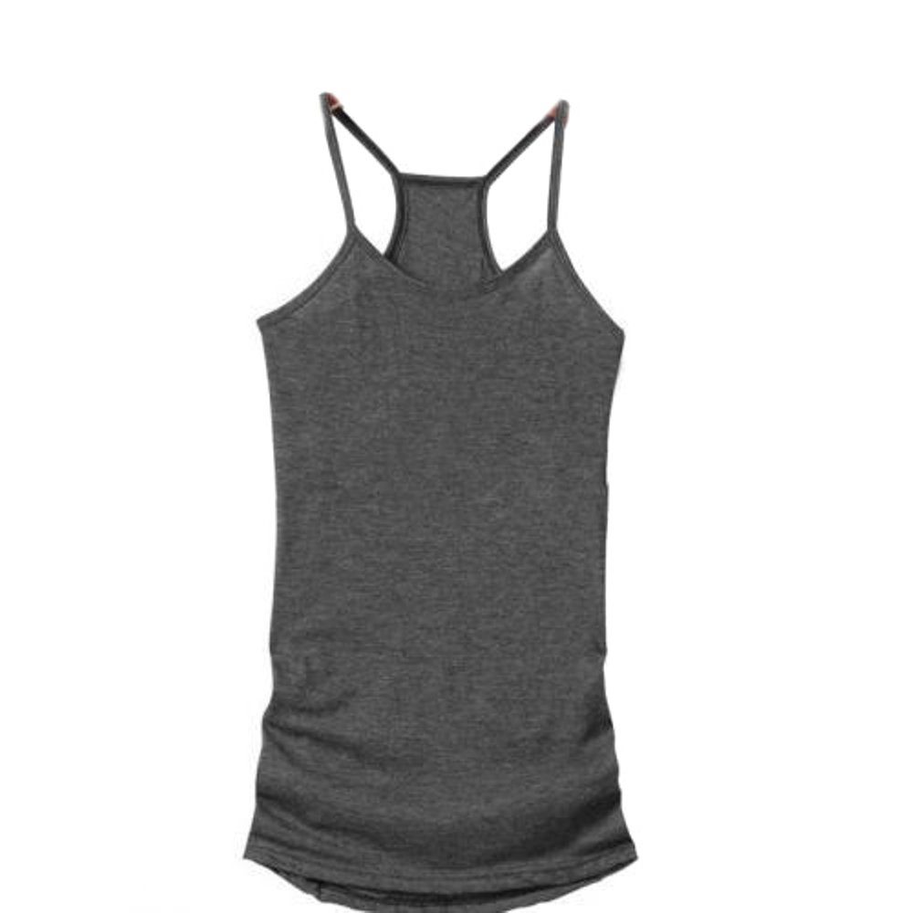 Mississhop Longpullover Damen Oberteil Tunika Longshirt + Top (2 in 1) M. Gesel (Packung Set, 2-tlg., 2er-Pack) Top mit Träger, in Melange Optik, mit V-Ausschnitt im Rücken