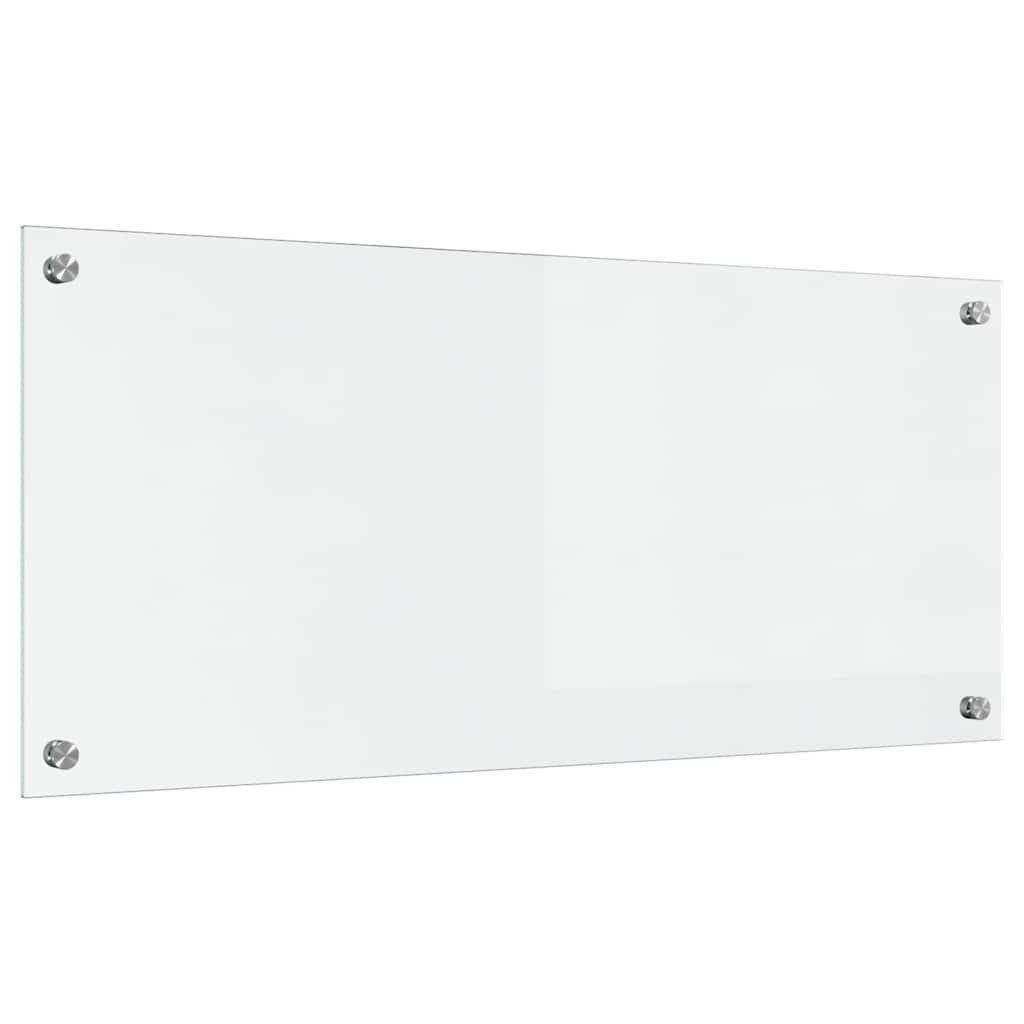 vidaXL Küchenrückwand Küchenrückwand Spritzschutz Küchenblende Transparent 90 x 40 x 0,8 cm