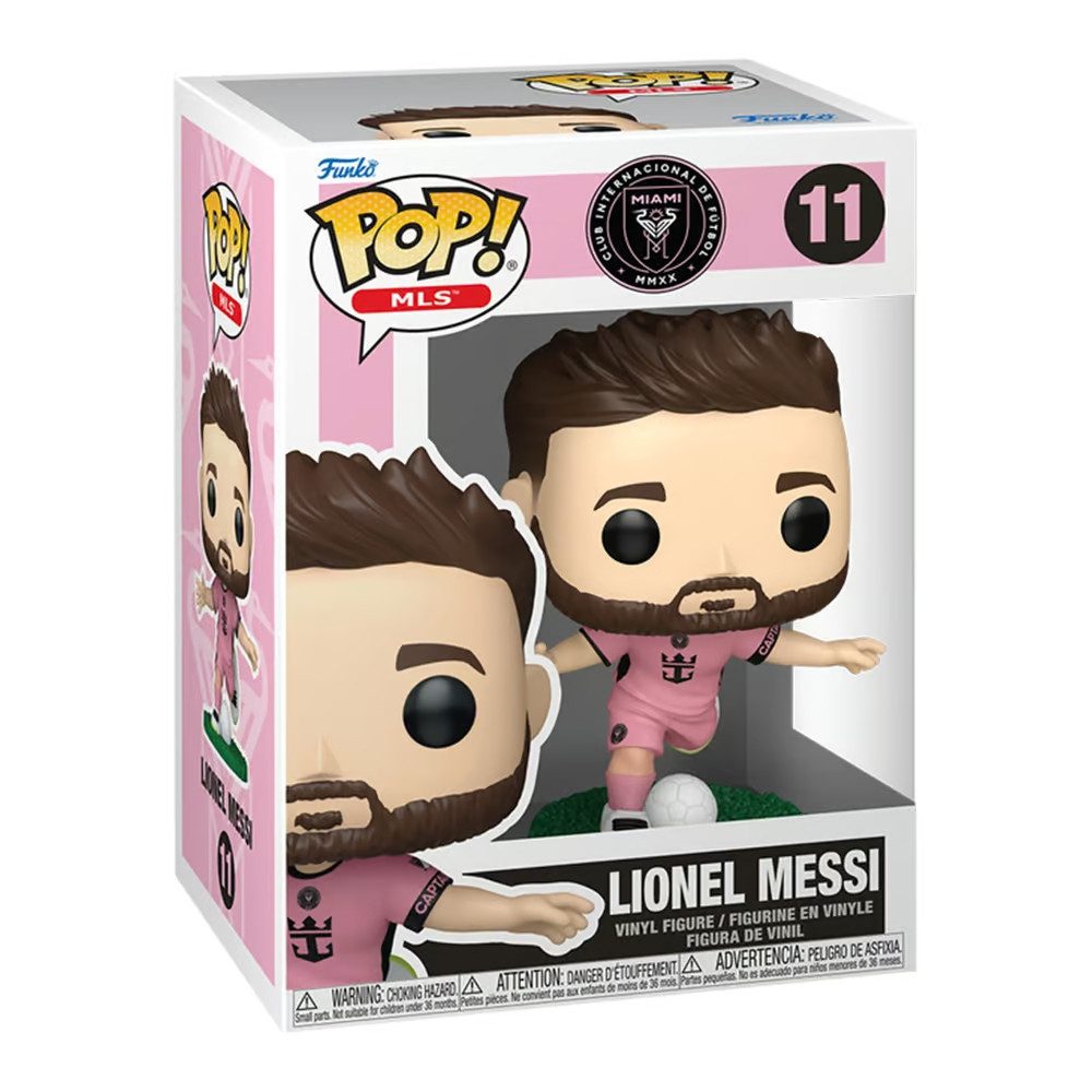 FIFA Actionfigur Funko POP! Inter Miami Lionel Messi (pink), 10 cm