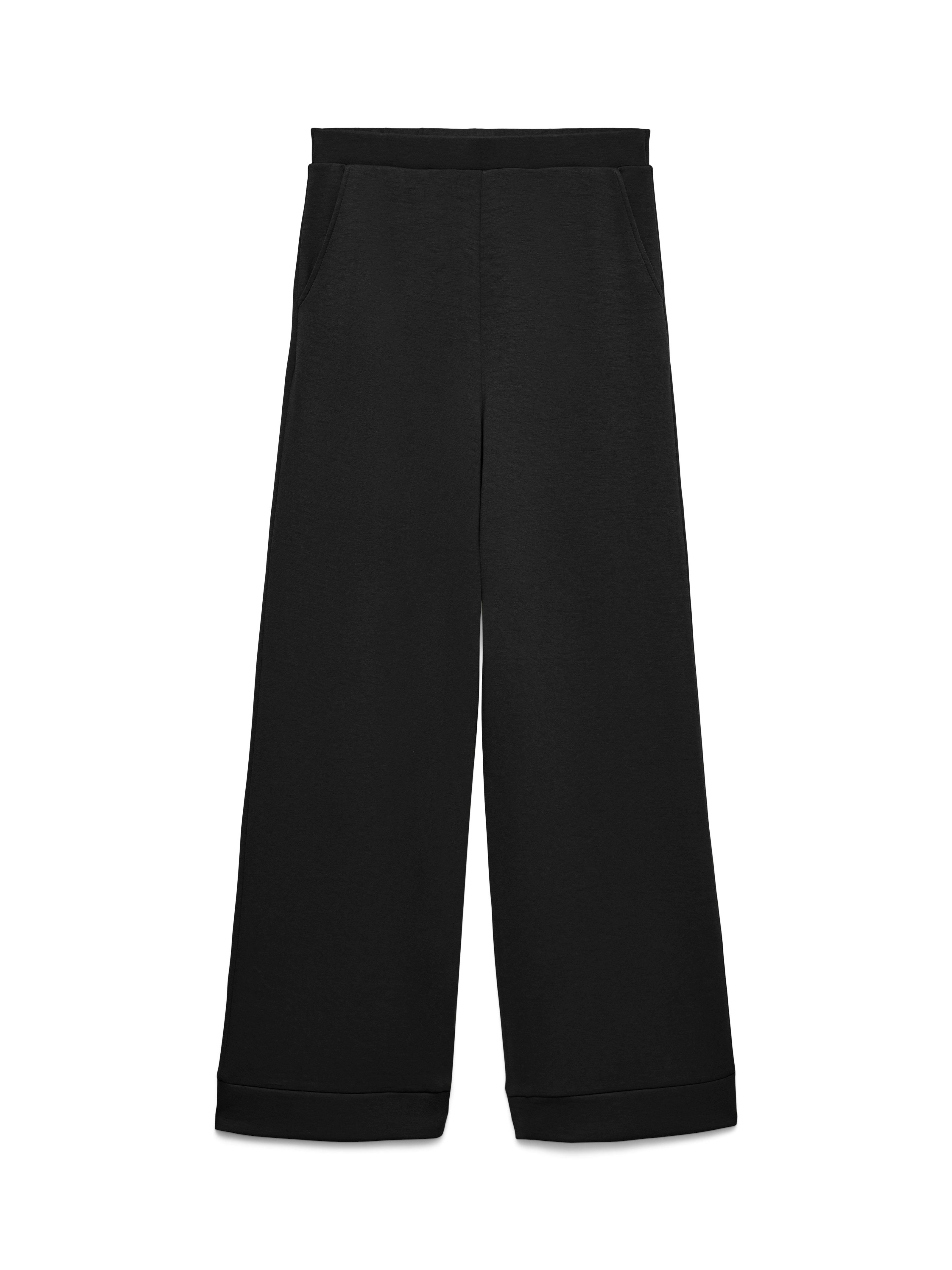 Vero Moda Jerseyhose VMHALI HW WIDE PANT JRS Viskosemischung, loose fit