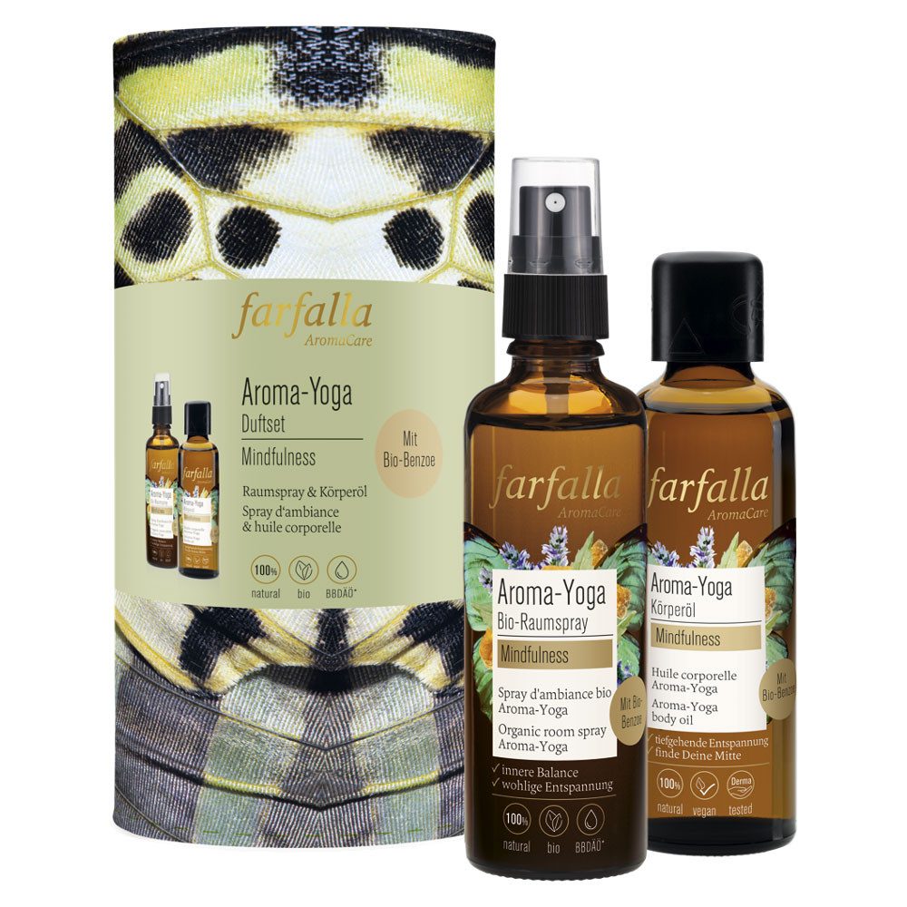 Farfalla Essentials AG Raumduft Aroma-Yoga Duftset Mindfulness, Stk