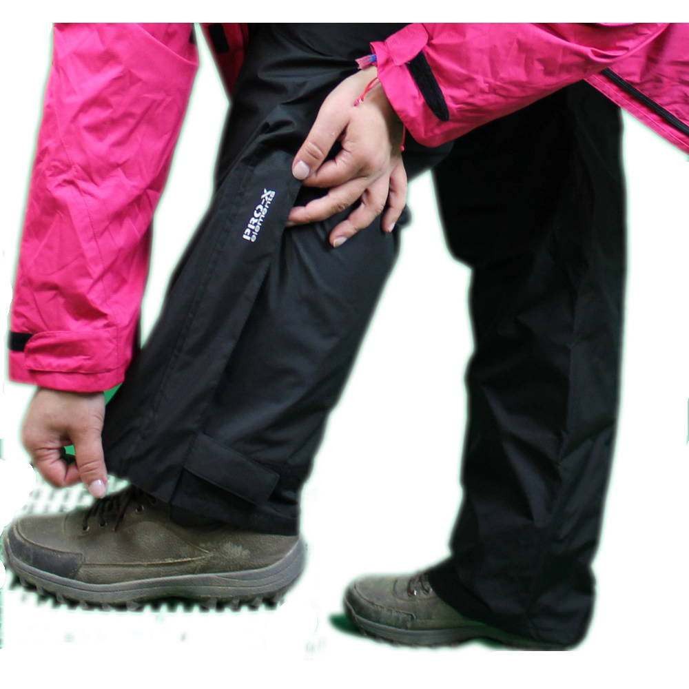 RennerXXL Regenhose Maja Damen großen Größen & Kurzgröße - Reißverschluss bis Knie klein verpackbar - PFC-frei - hoch atmungsaktiv