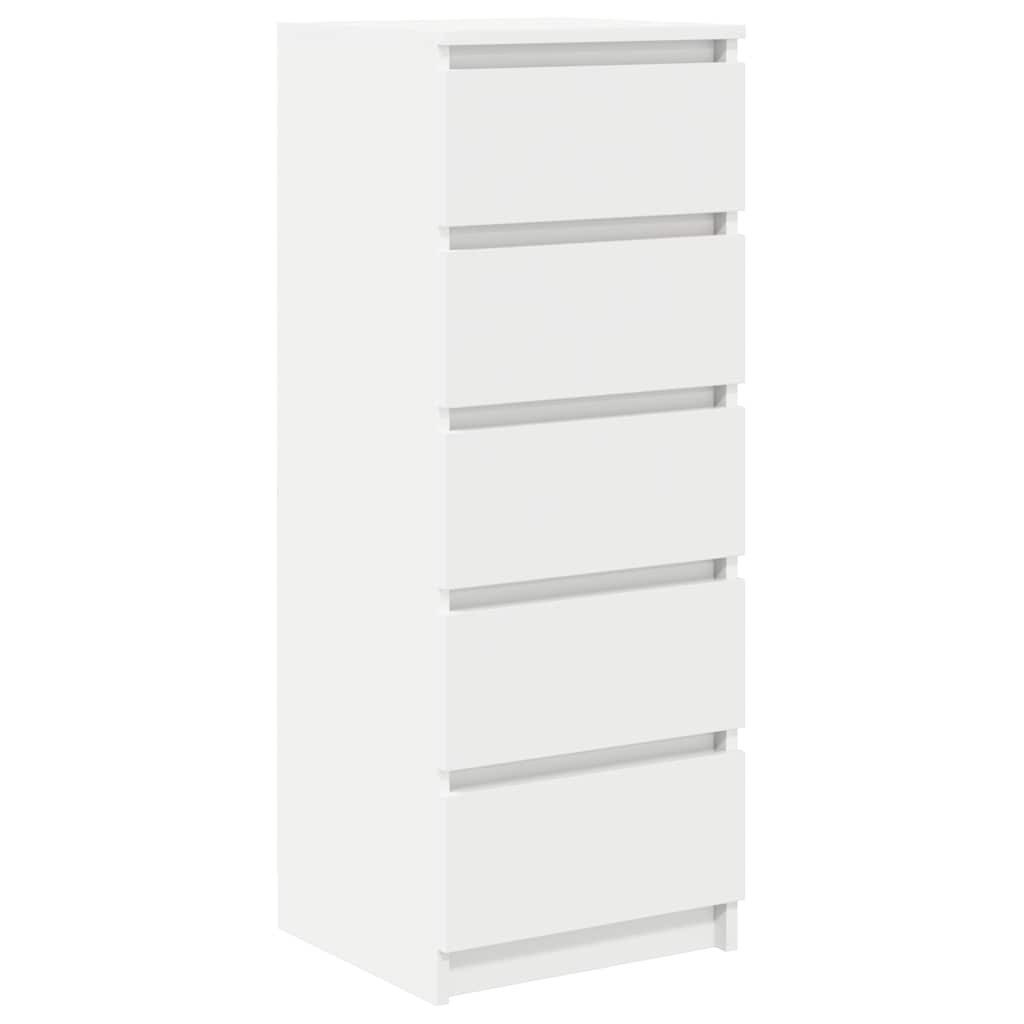 vidaXL Kommode NA Kommode Sideboard mit 5 Schubladen aus Holzwerkstoff 37,5x35x99 cm