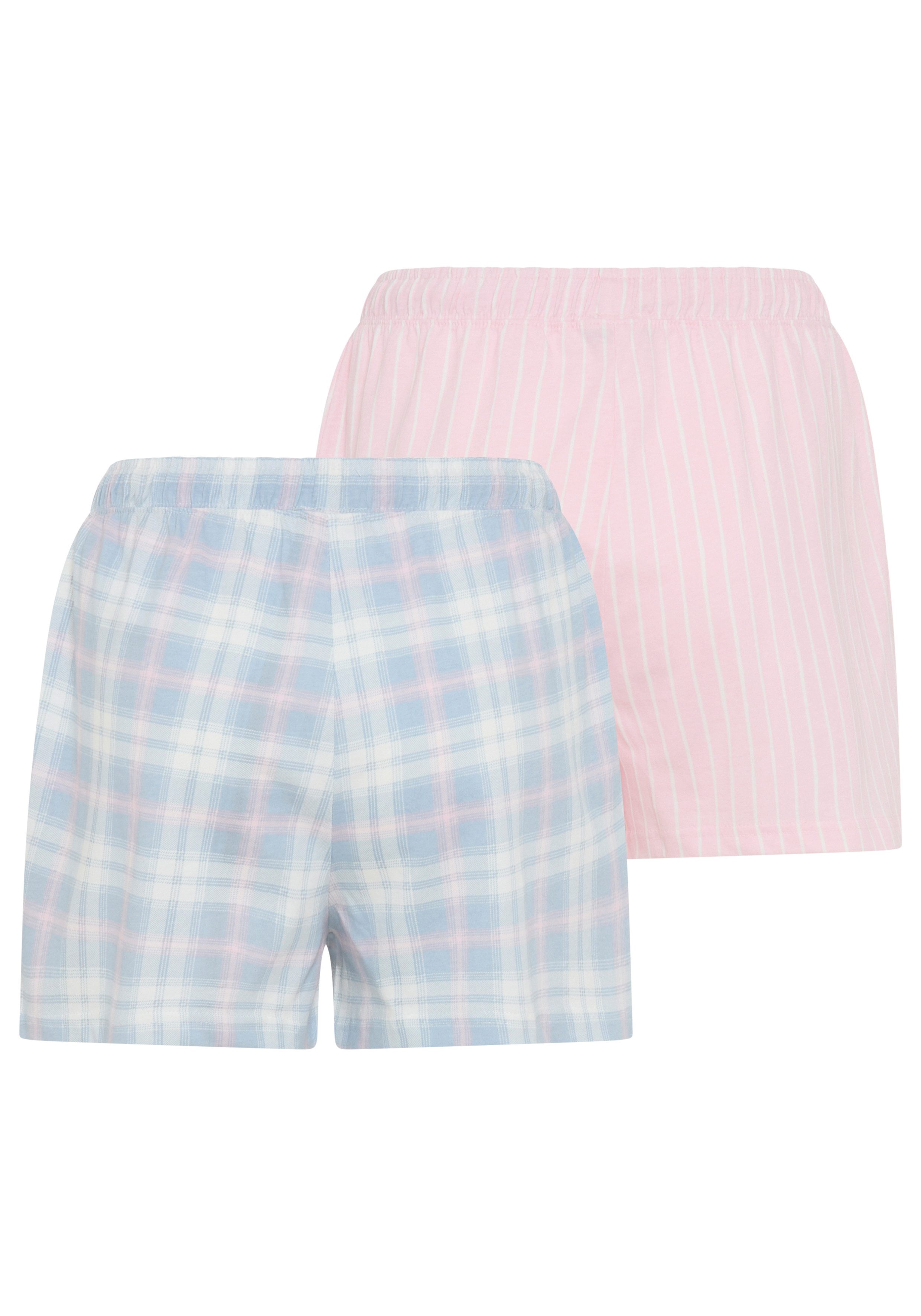 Vivance Dreams by Lascana Schlafshorts (2-tlg) mit Eingrifftaschen