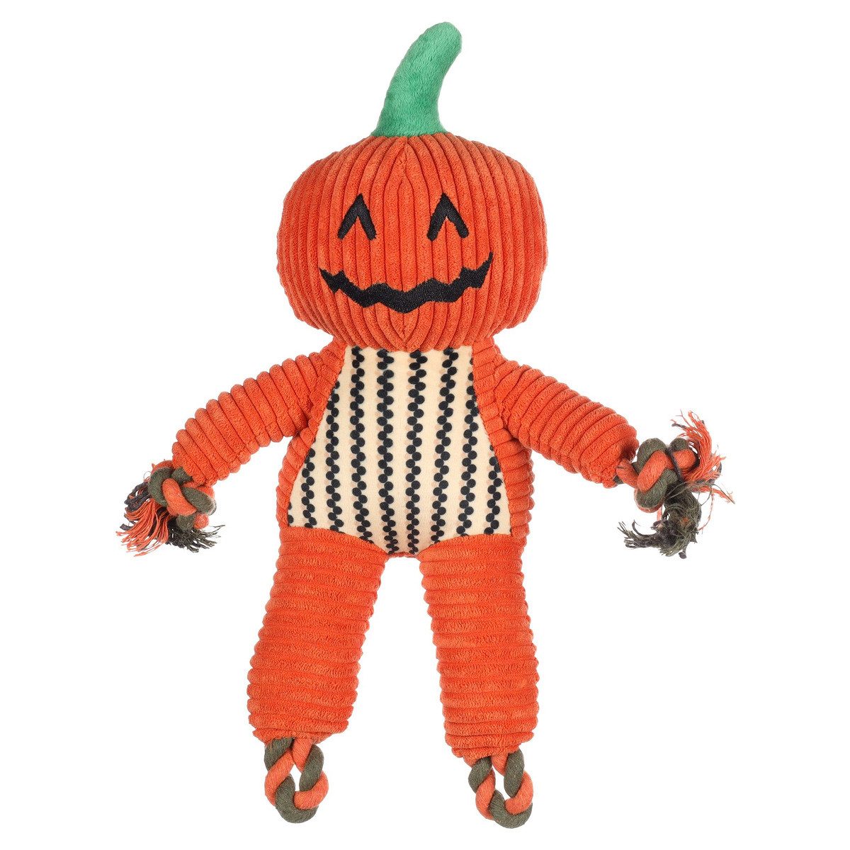 Tierkuscheltier Hundespielzeug Halloween Bunut Kürbis orange