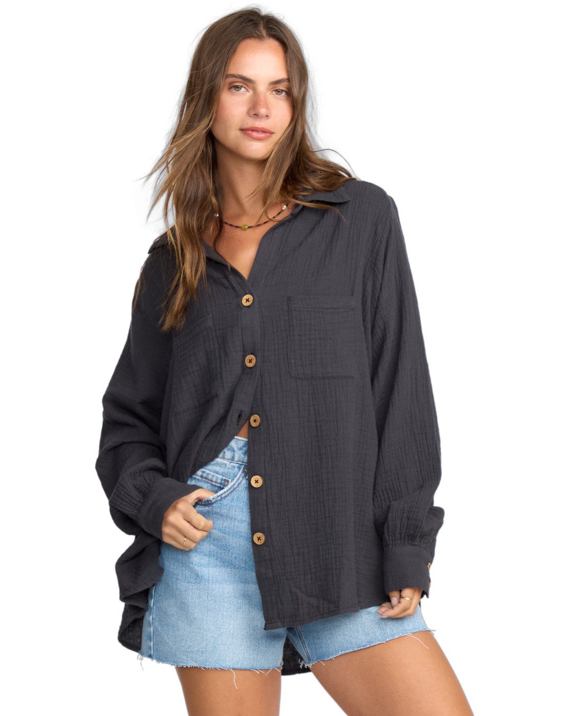 Billabong Kurzarmshirt Swell Blouse günstig online kaufen