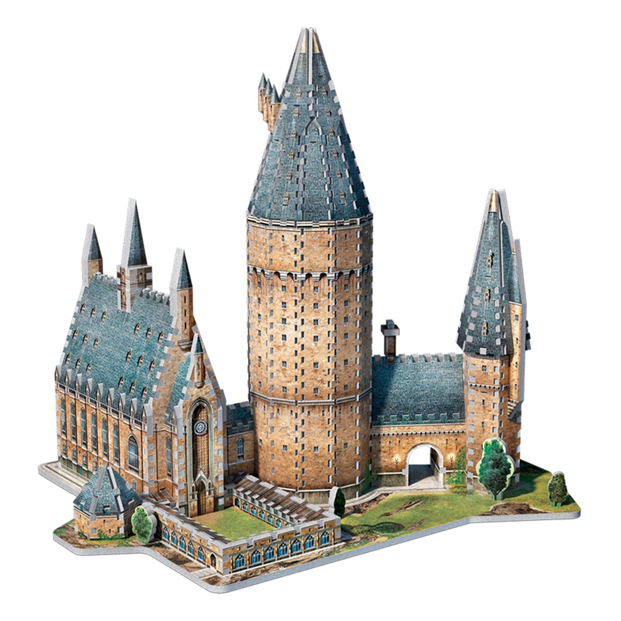 Wrebbit 3D-Puzzle Hogwarts Große Halle - Harry Potter, 850 Пазлыteile