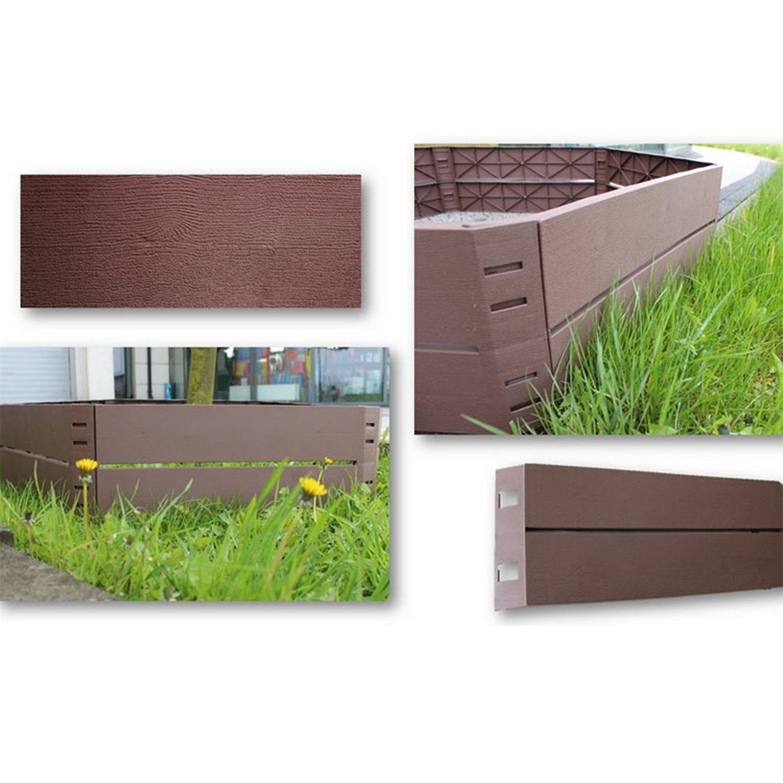 HTI-Living Hochbeet Hochbeet sechseckig Nessa 2-stöckig (2x 6 Module), Pflanzkasten