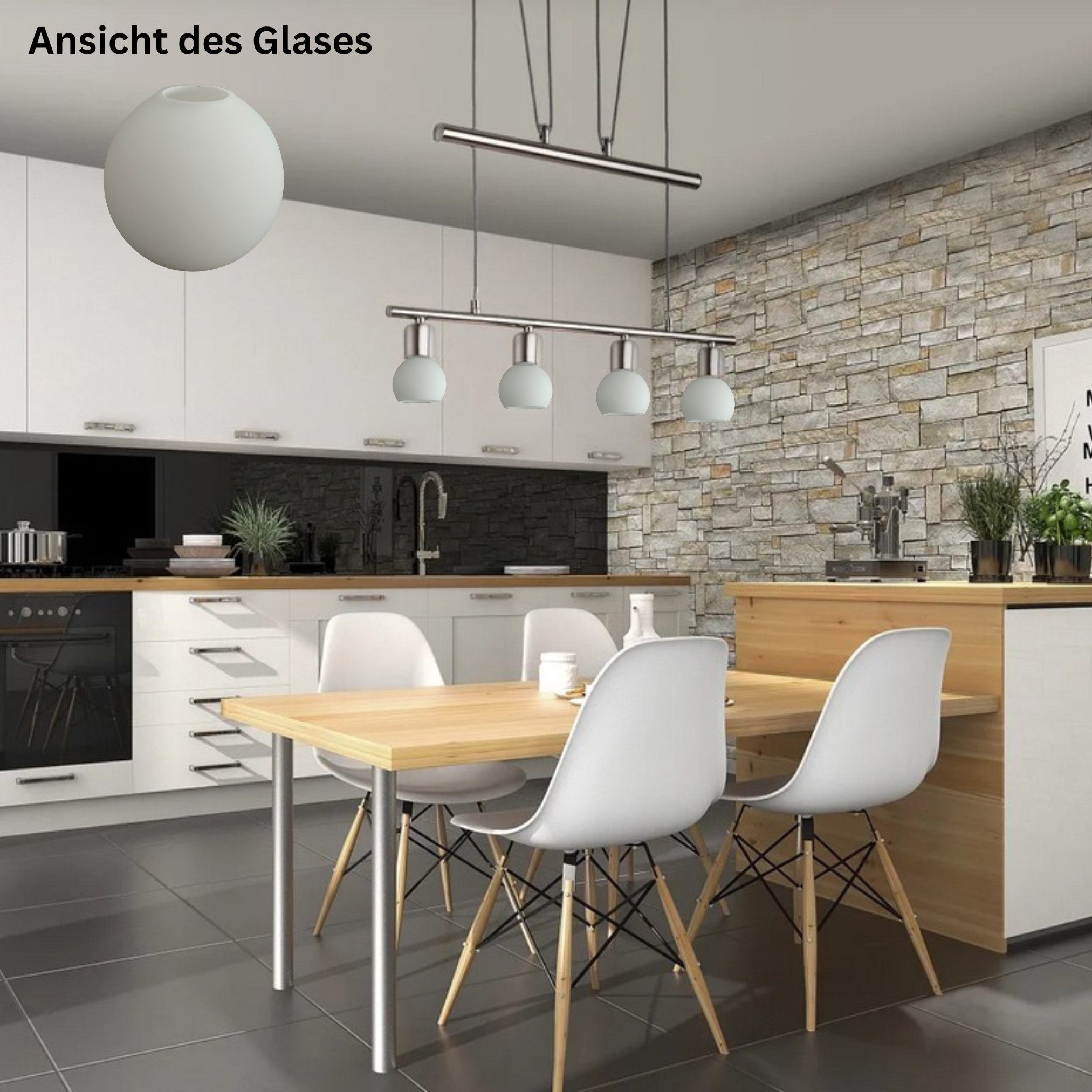 Lichthandel Hoch LED Pendelleuchte Esstisch 4 günstig online kaufen