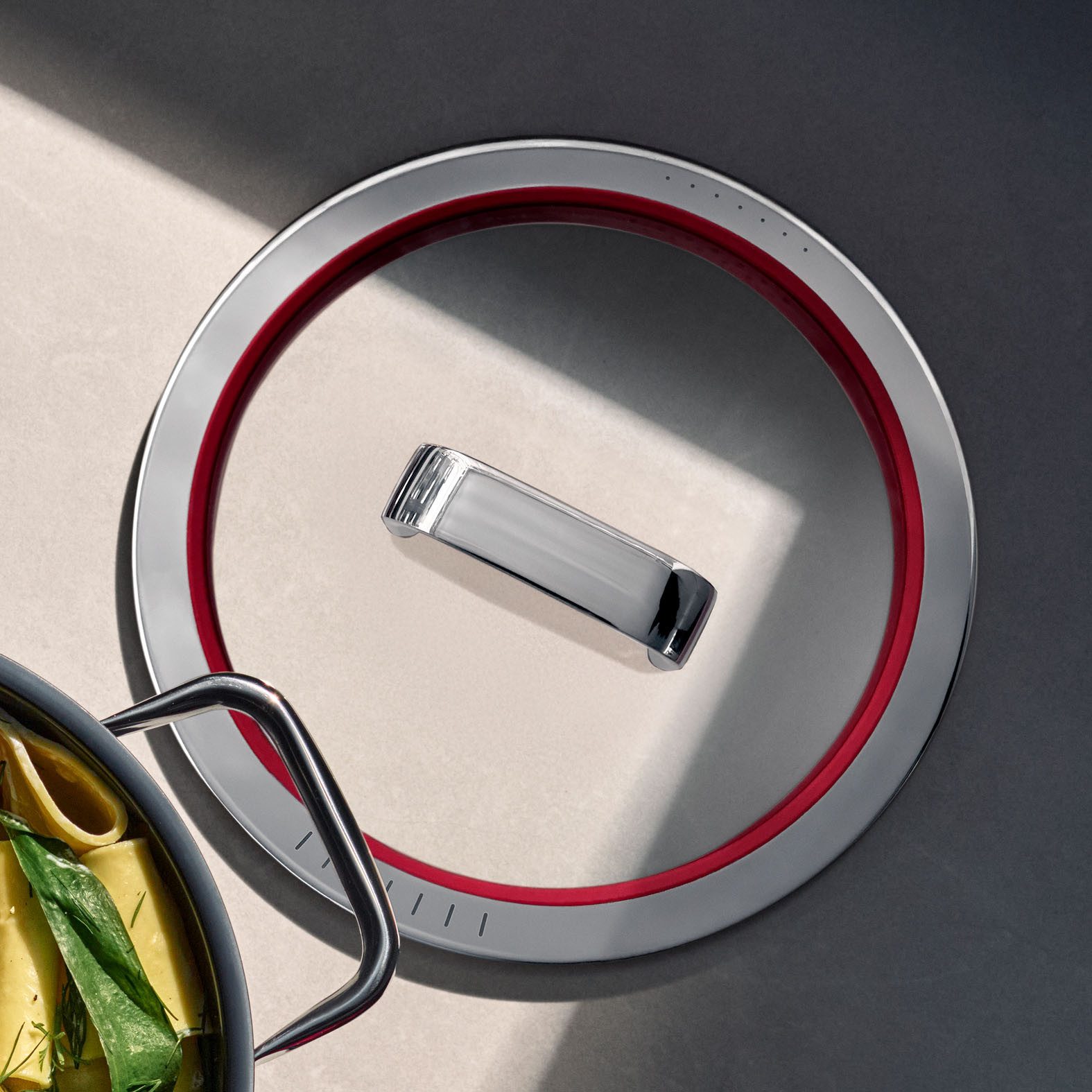 WMF Deckel Fusiontec Function Pro, (1-tlg), integrierte Siebfunktion, spülmaschinengeeignet, Made in Germany