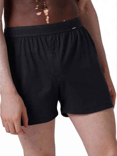 Skiny Boxershorts Herren Boxer Shorts Cotton Retro (Stück, 1-St) -
