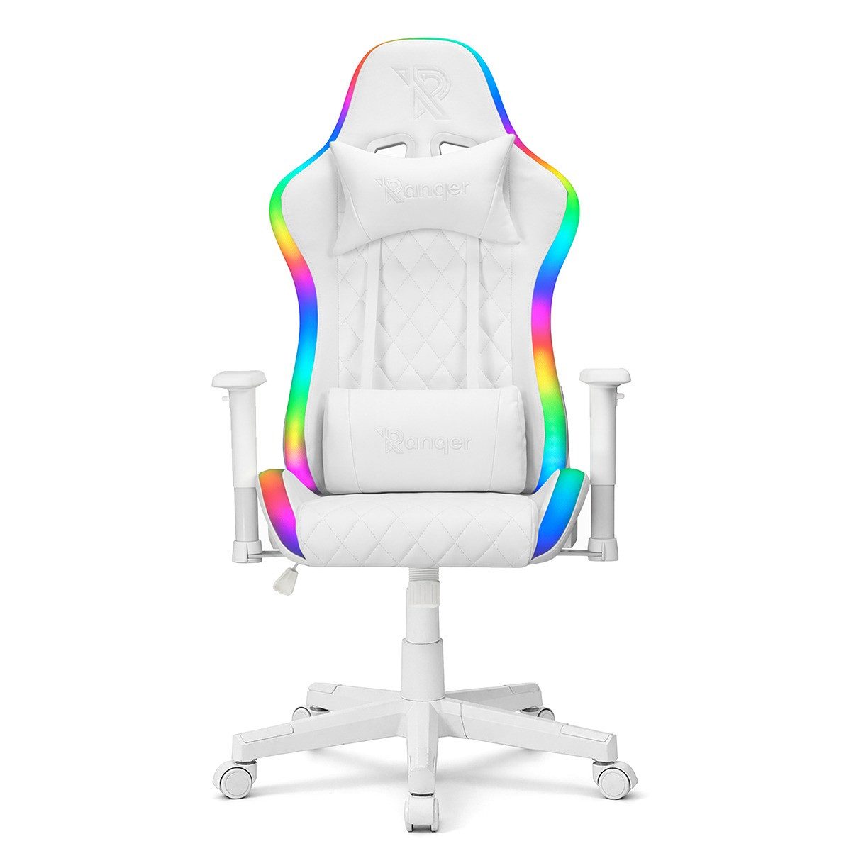 Ranqer Gaming-Stuhl Gaming Stuhl Halo RGB / LED - mit Kissen - 350 Farben & günstig online kaufen