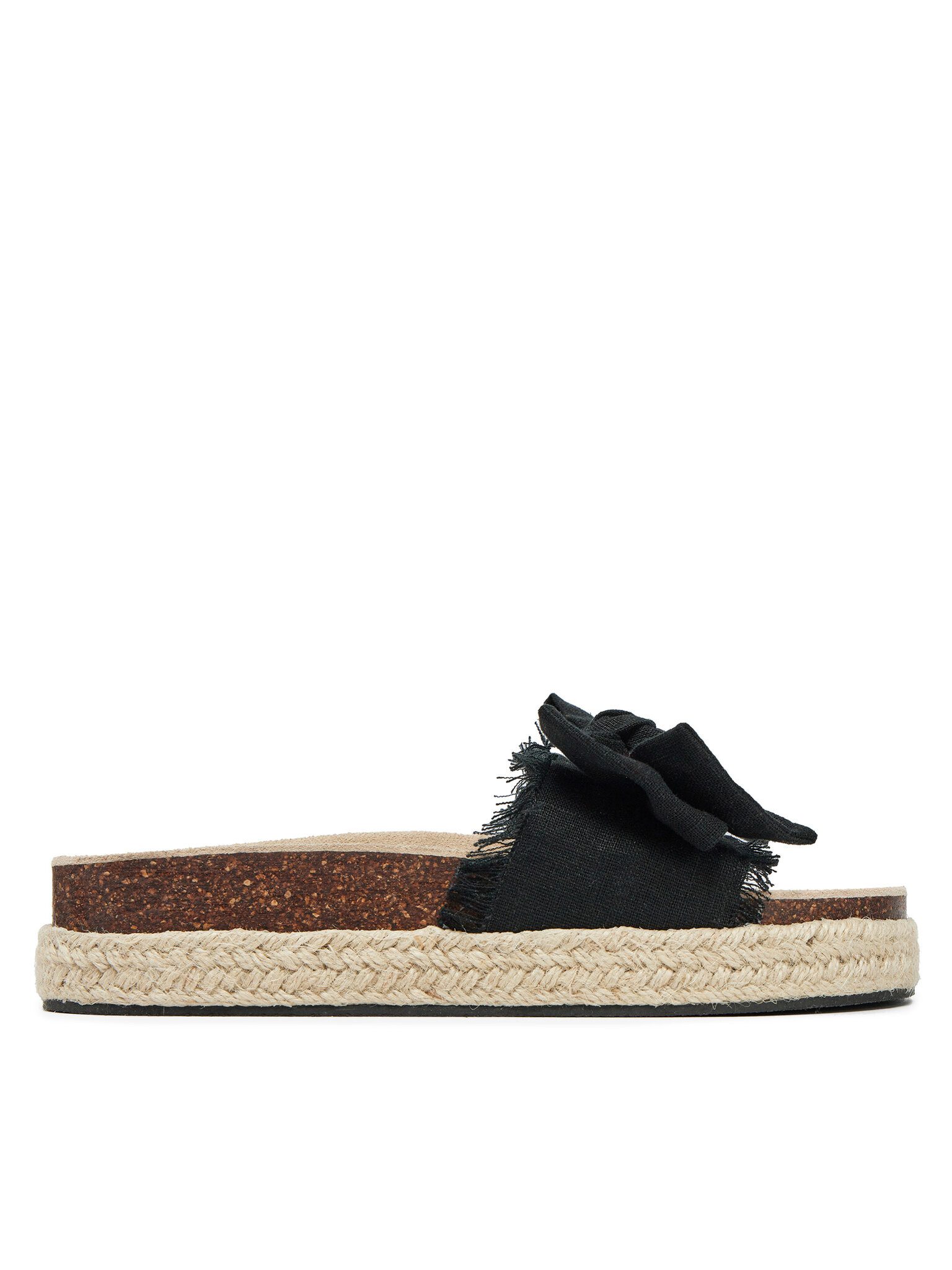 DeeZee Deezee Damen-Espadrilles Schwarz 92529 Espadrille