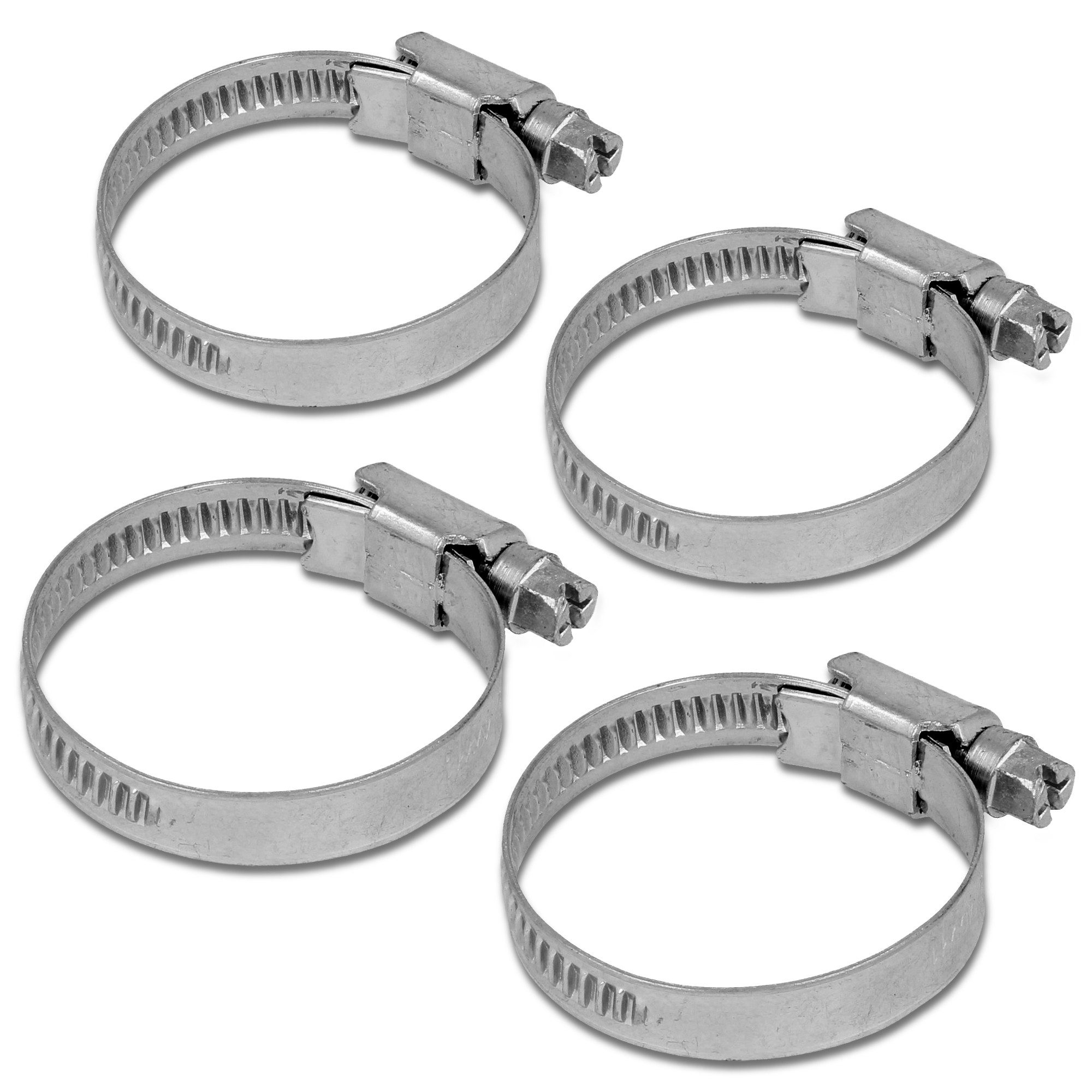 yourGEAR Poolschlauch yourGEAR 2x Pool Schlauchverbinder 32-38 mm Adapter 4 Schellen