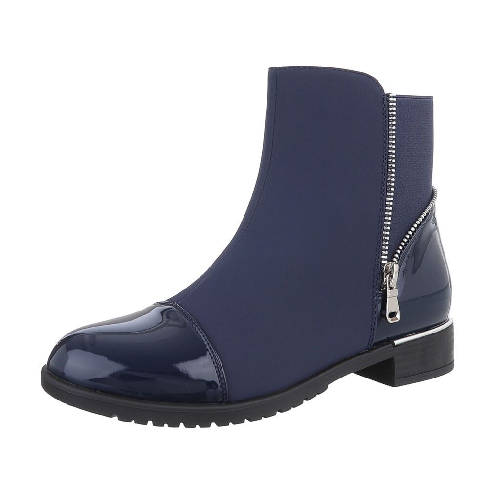 Ital-Design Damen Elegant Stiefelette (87417709) Blockabsatz günstig online kaufen