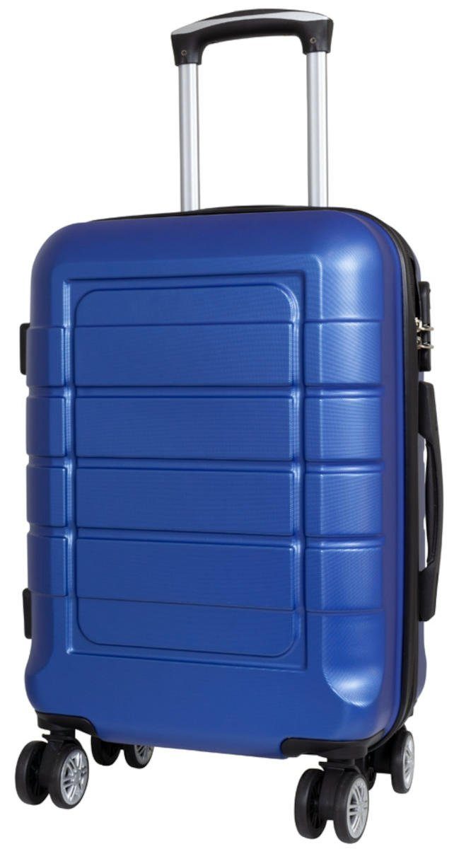 Warenhandel König Trolley Itzum, 4 Rollen, aufrecht rollbar, robust, leicht, Hartschale