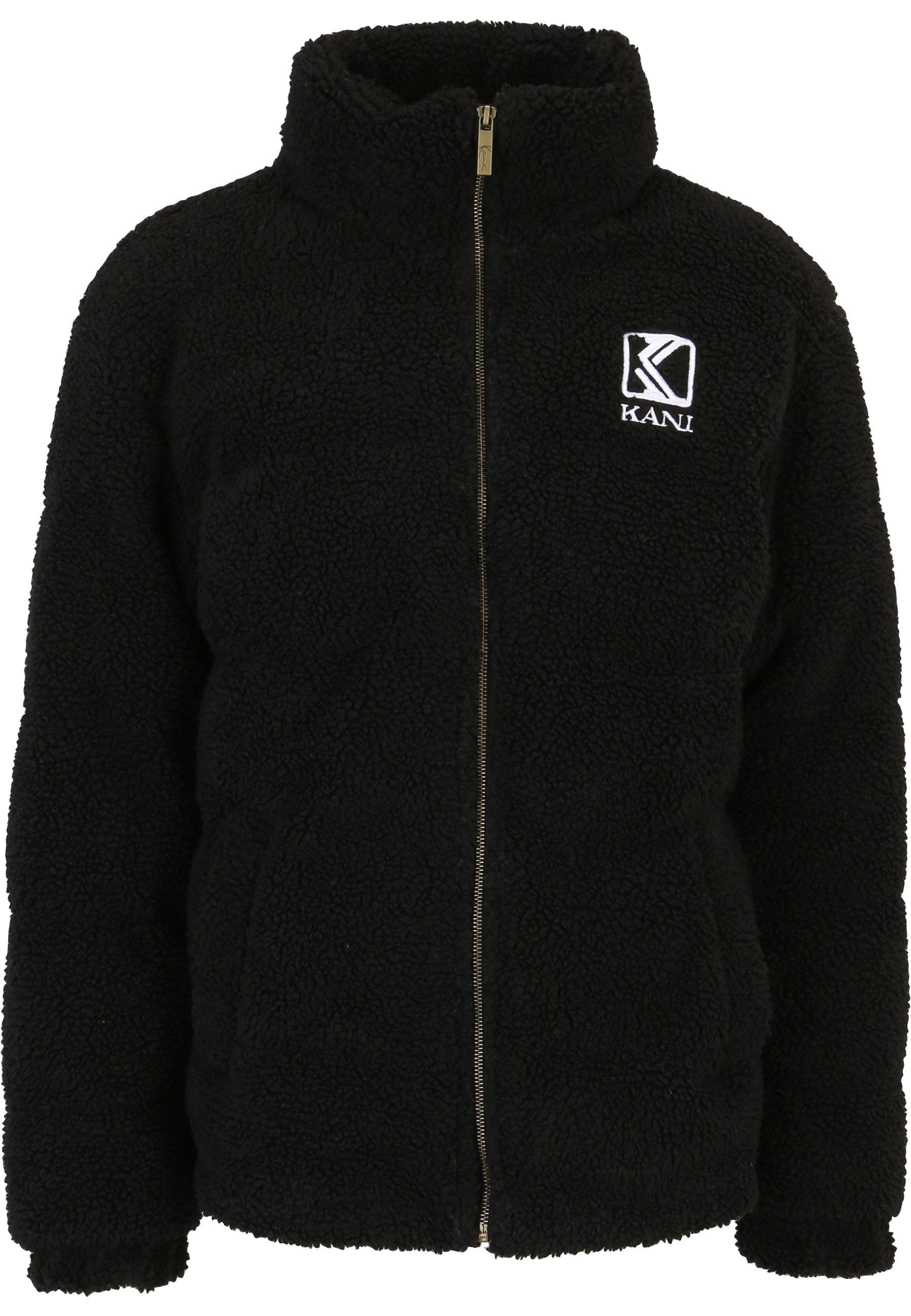 Karl Kani Winterjacke Karl Kani Herren KM213-070-2 RETRO TEDDY PUFFER JACKET BLACK (1-St)