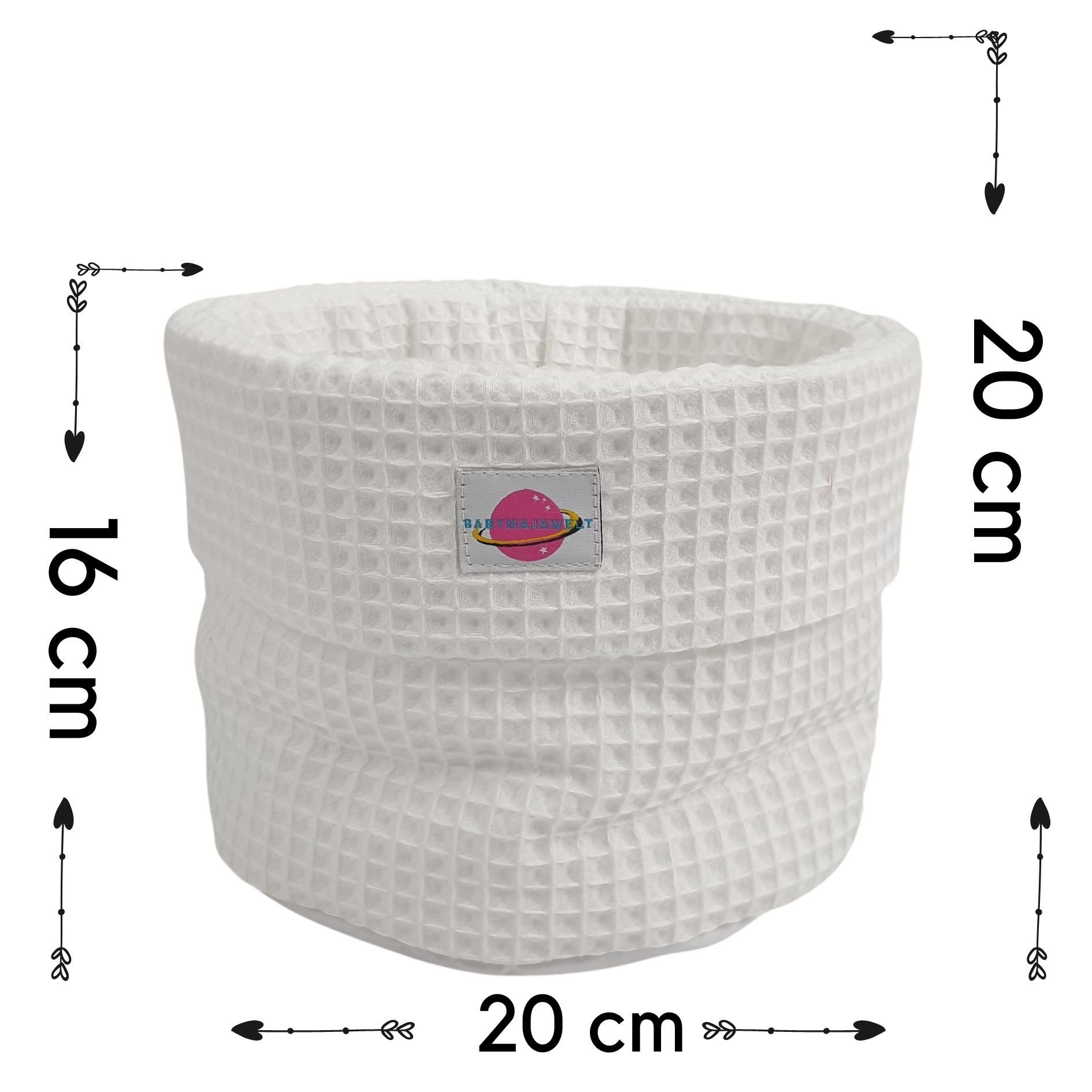 Babymajawelt Aufbewahrungskorb Stoffkorb Waffel Organizer Utensilio günstig online kaufen