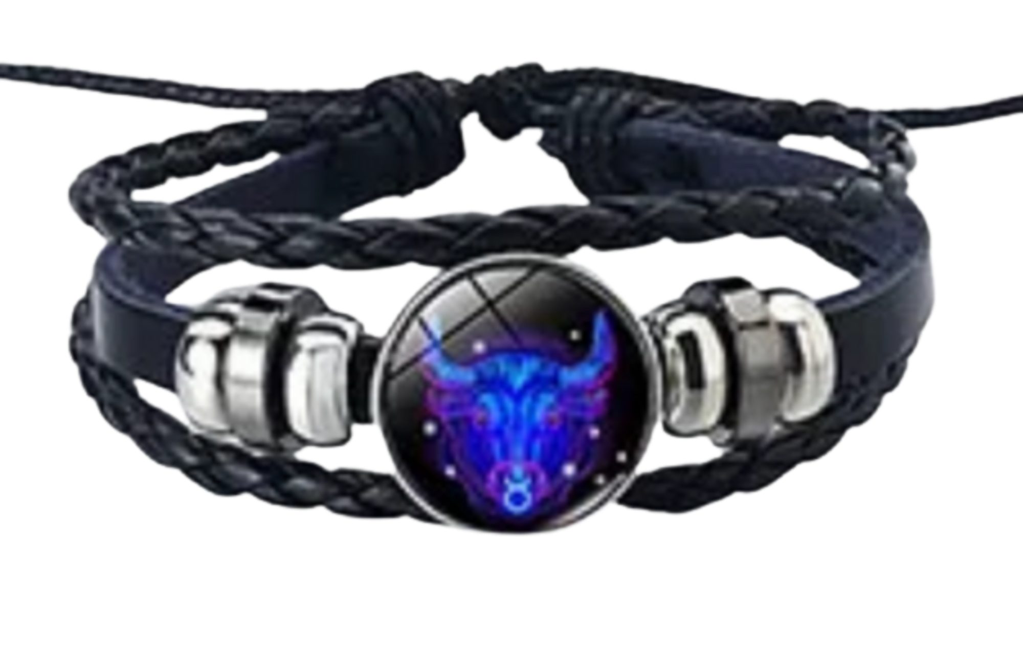 Sternzeichen im Stier Gravur Stelby Glas Armband mit Armband Gravur 3D mit