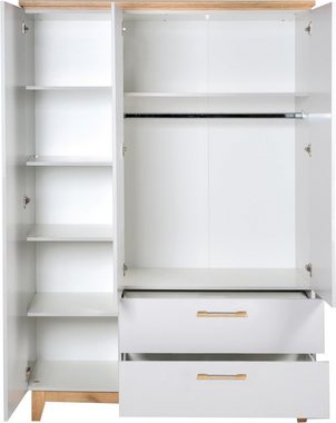 roba® Kleiderschrank Caro, 3-türig, Kinderkleiderschrank