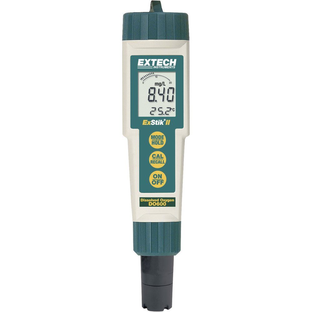Extech DO600 Sauerstoff-Messgerät 20 - 0.01 mg/l Wechselbare Elektrode Gasmelder