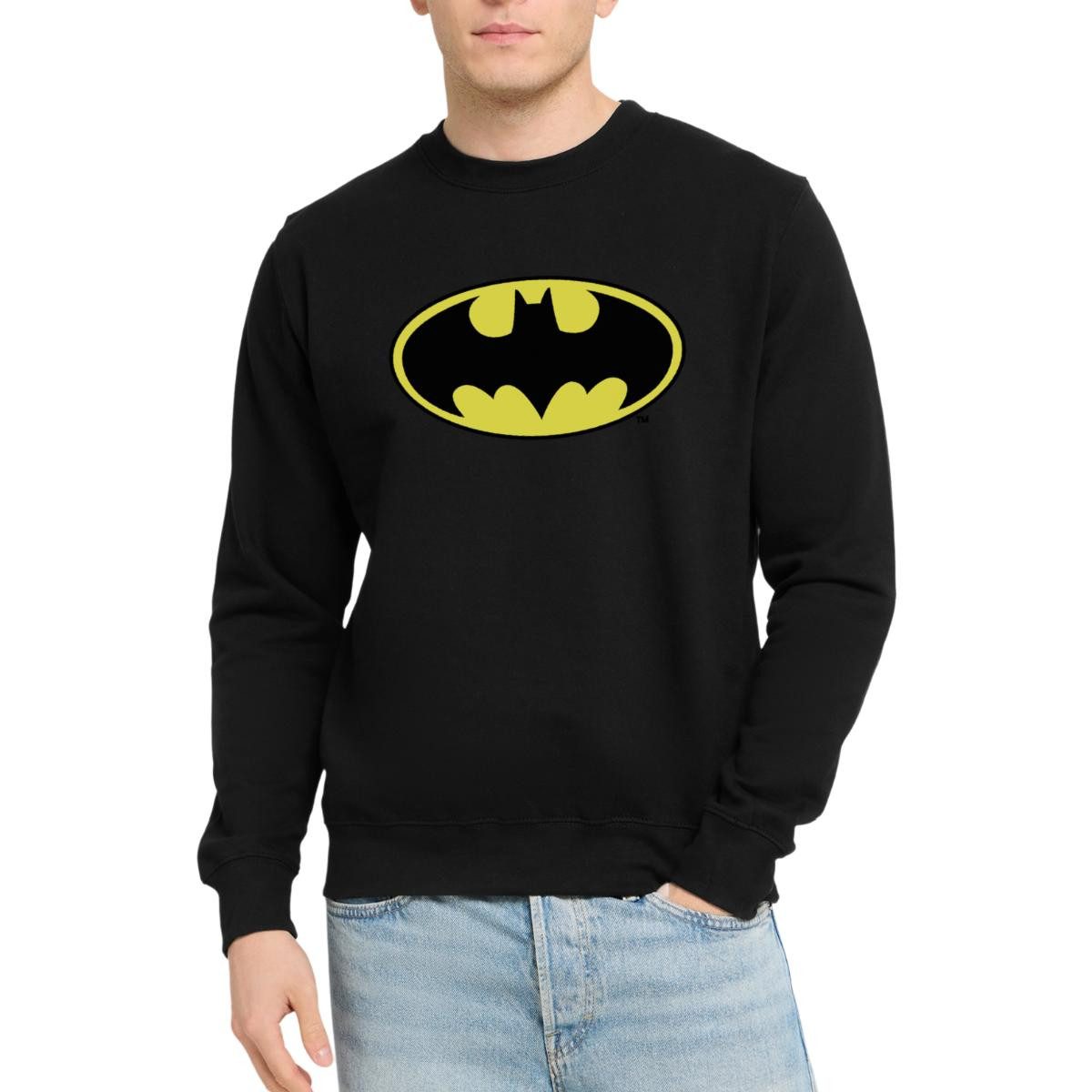 Spreadshirt Sweatshirt DC Comics Batman Original Logo Unisex Pullover (1-tlg)