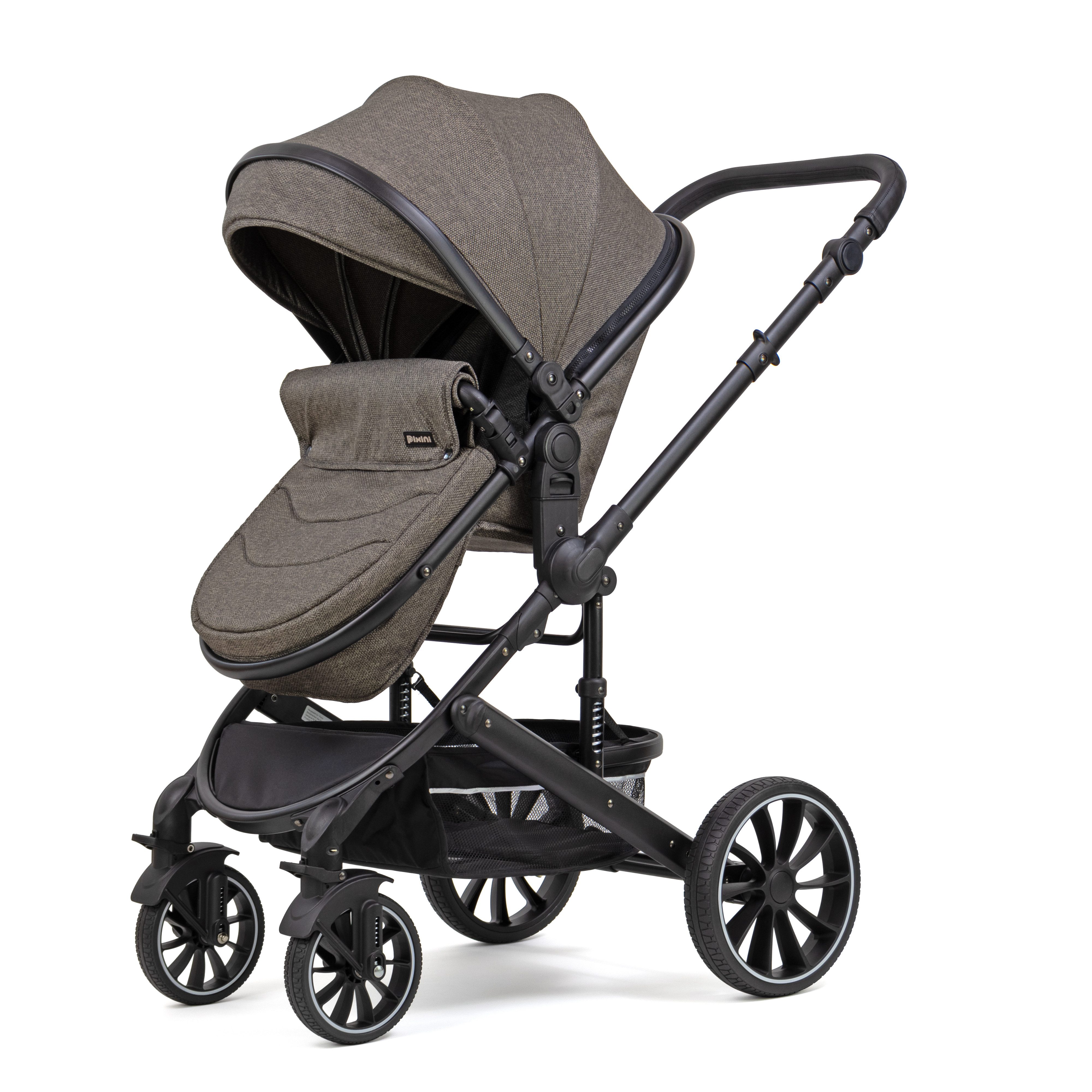 Pixini Kombi-Kinderwagen Pixini Kalani Kinderwagen 3in1 Set, Sicherheitsbügel