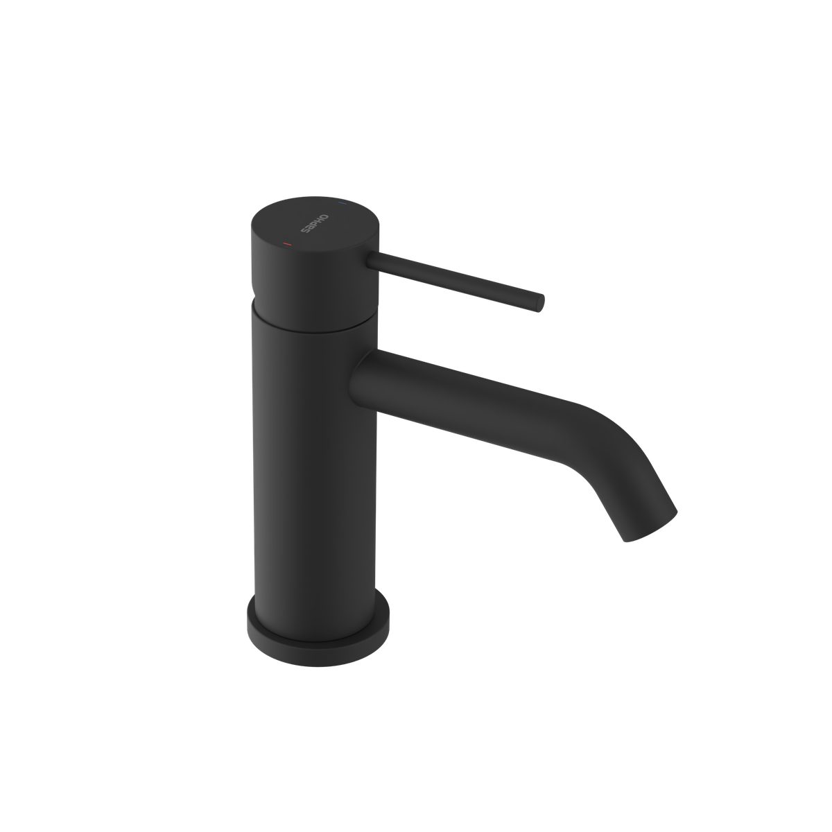 Sapho Waschtischarmatur ULTRAMIX Waschtischarmatur, Schwarz matt Sapho-UT002B-SET