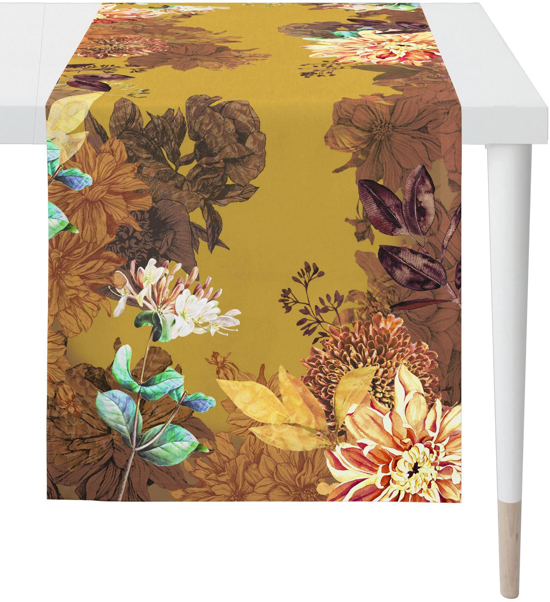 APELT Tischläufer 5604 HERBSTZEIT, Herbstdeko, Herbst (1tlg), Digitaldruck