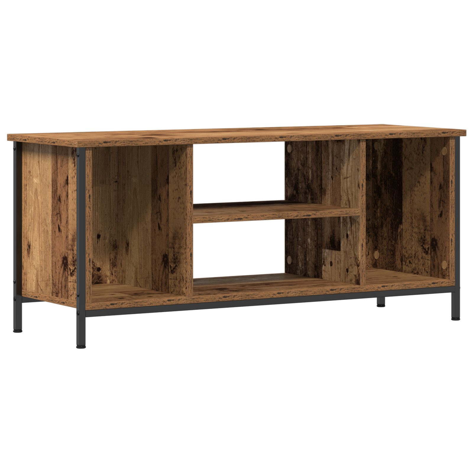 vidaXL TV-Schrank Entertainment Centre Altes Holz günstig online kaufen