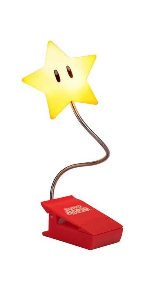 Paladone LED Dekolicht Super Mario Leuchte Super Star Clip 33 cm