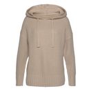 LASCANA Kapuzenpullover aus weichem Grobstrick, weicher Strickpullover mit Kapuze