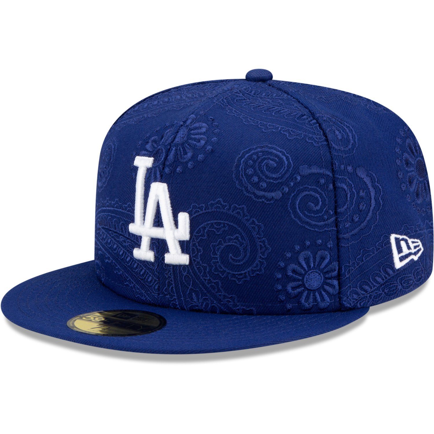 New Era Fitted Cap 59Fifty SWIRL PAISLEY Los Angeles Dodgers