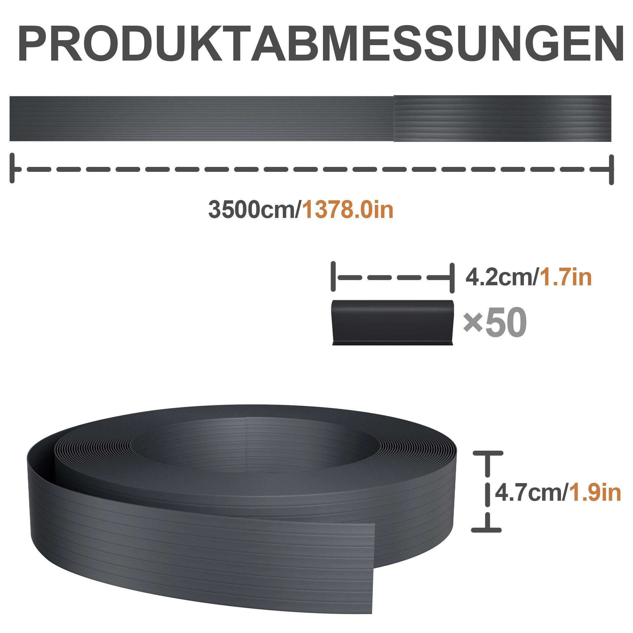 FIVMEN Sichtschutzstreifen PVC Zaunsichtschutz Rolle für Stabmattenzaun Windschutz, Blickdicht & UV-beständig für Garten Balkon Terrasse