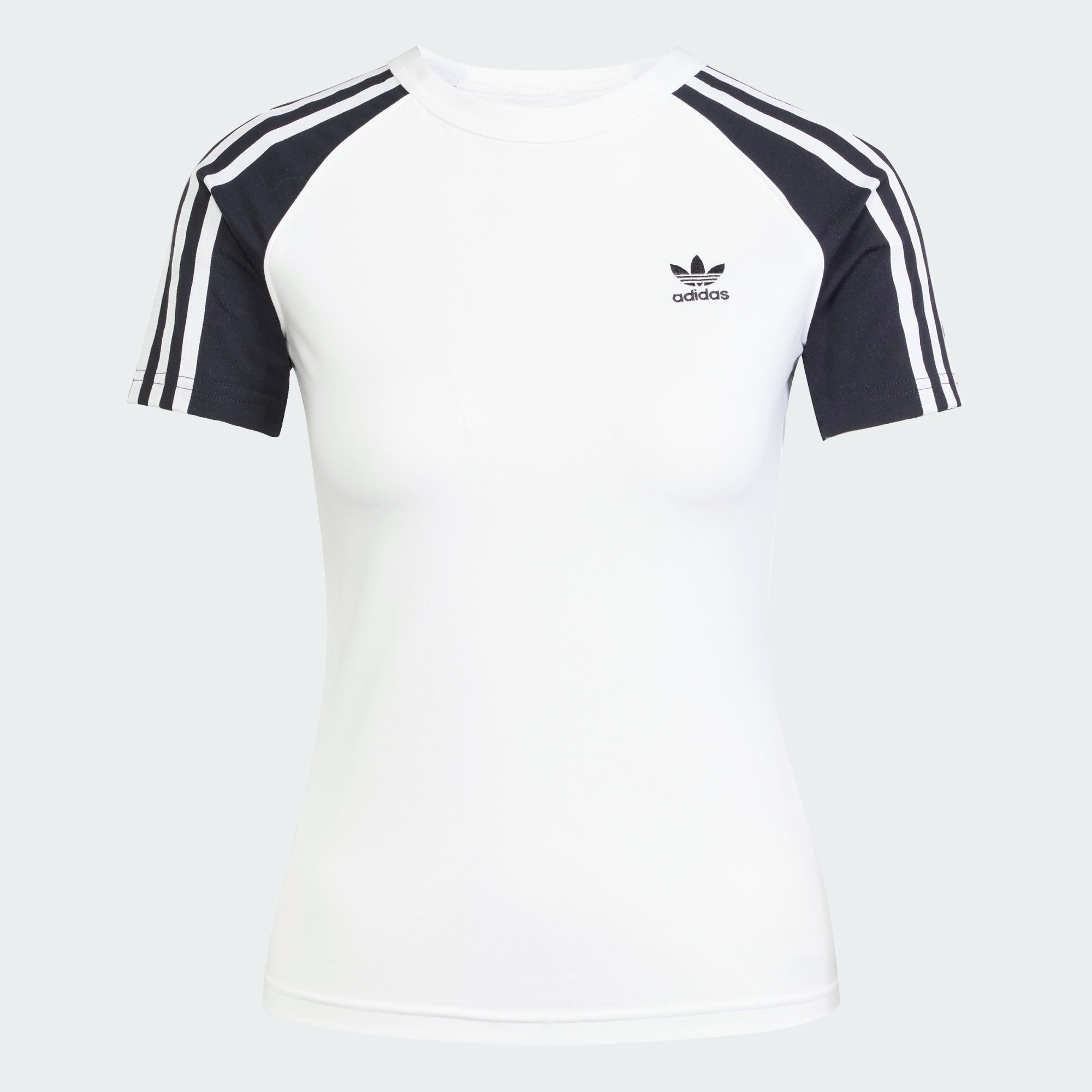 adidas Originals T-Shirt ADICOLOR 3-STREIFEN RAGLAN SLIM T-SHIRT (1-tlg)