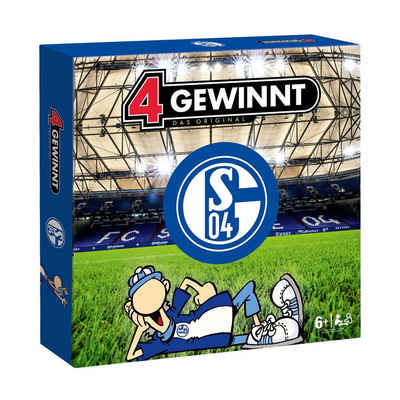 Winning Moves Spiel, Brettspiel 4 Gewinnt FC Schalke 04
